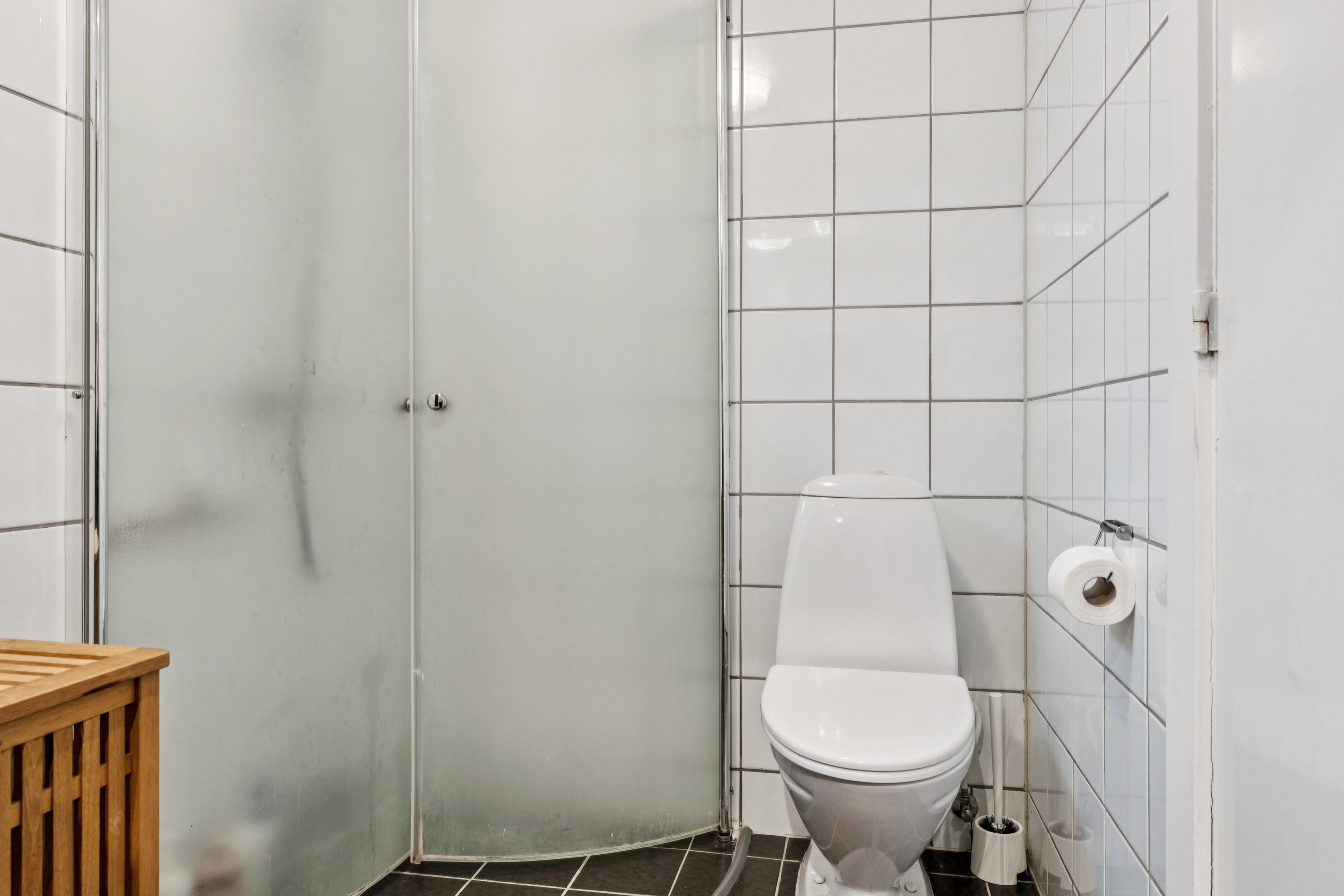 Fremhævet badeværelse billede i fuldskærmstilstand. Billede af Vibevej 5, Frydendal , 9000 Aalborg