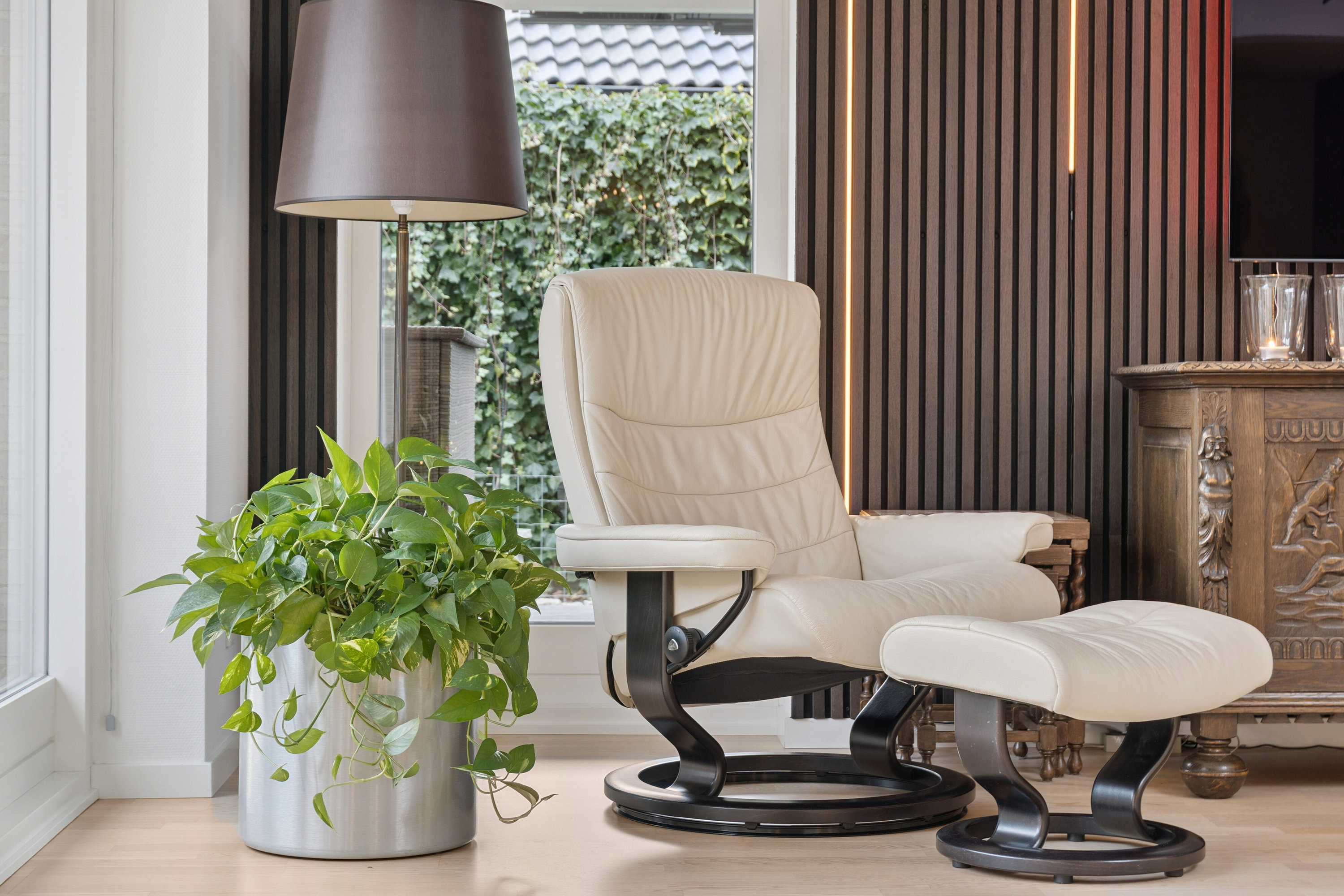 Fremhævet indendørs billede i fuldskærmstilstand. Billede af Tværdalen 12, 4040 Jyllinge