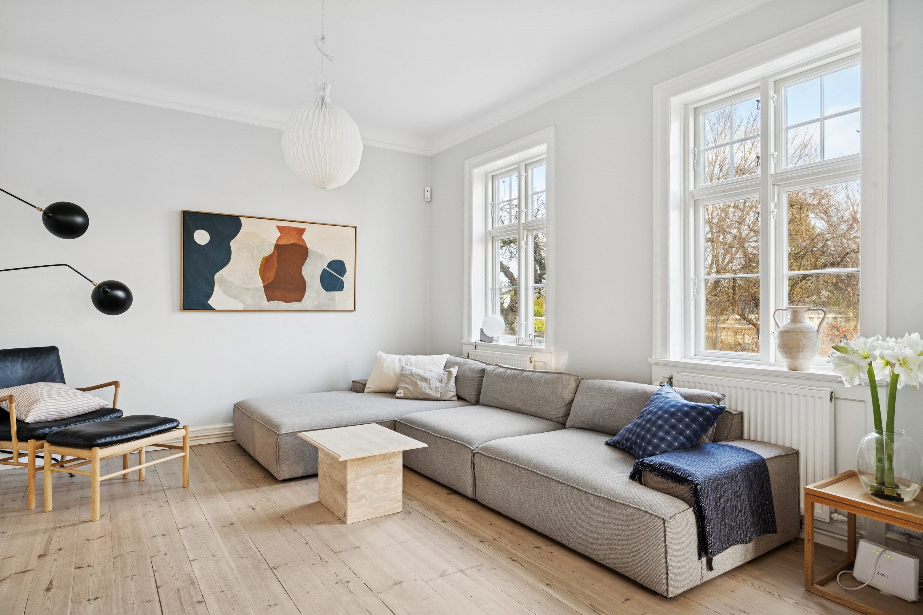 Fremhævet stue billede i fuldskærmstilstand. Billede af Parcelvej 88A, 2830 Virum