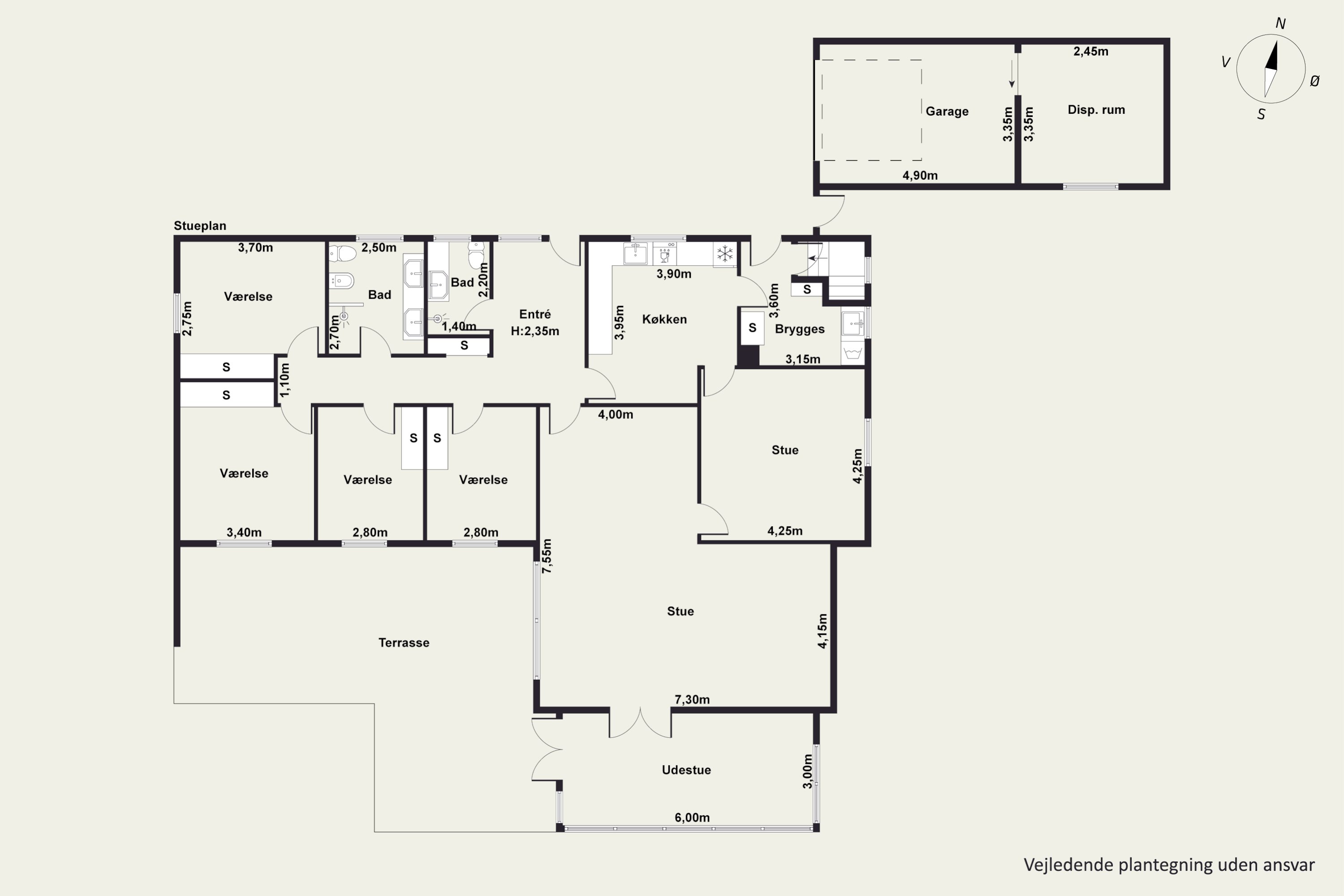 Plantegninger billede af Bjergfyrvej 9, 9200 Aalborg SV