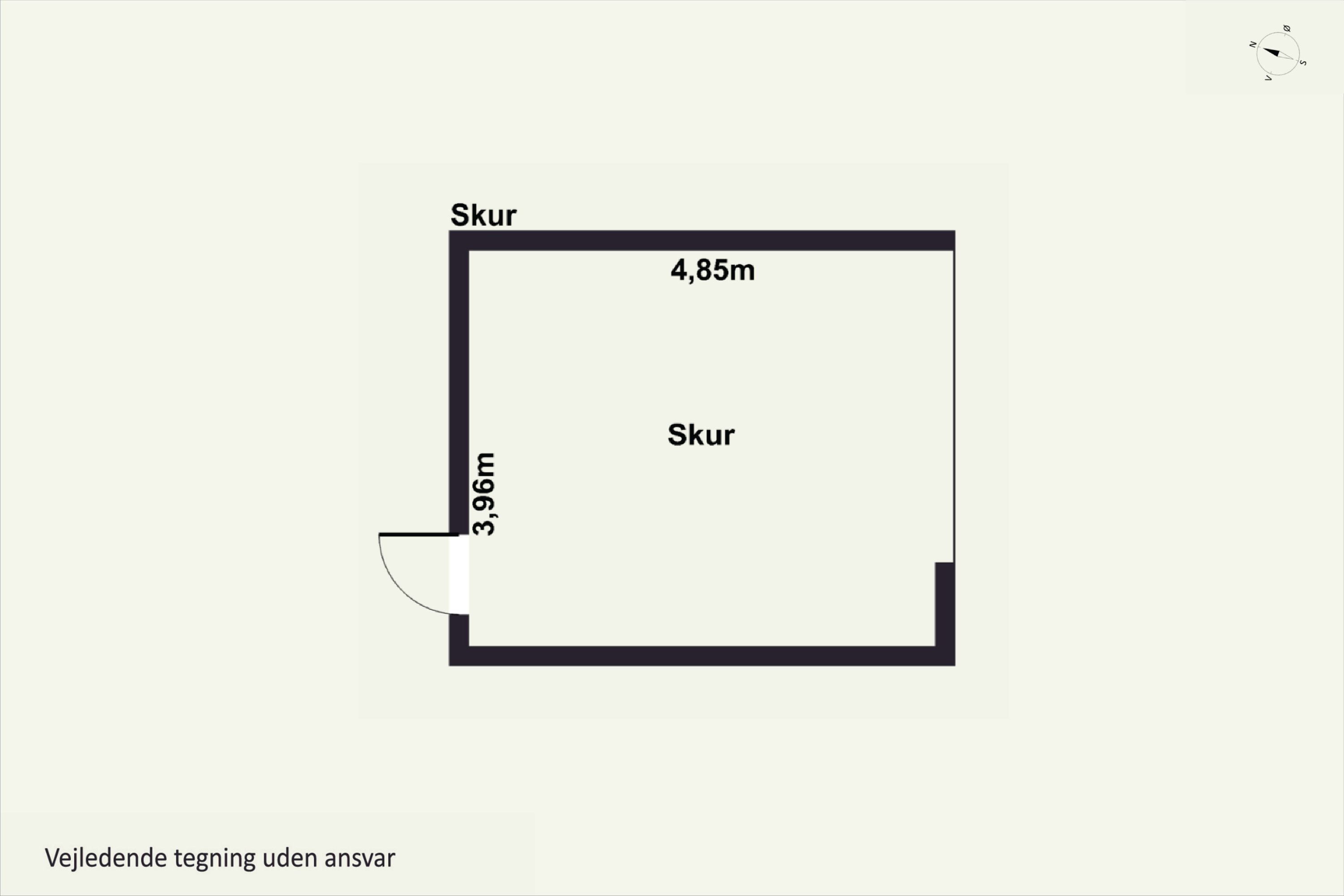 Plantegninger billede af Solvænget 8, Nyker, 3700 Rønne