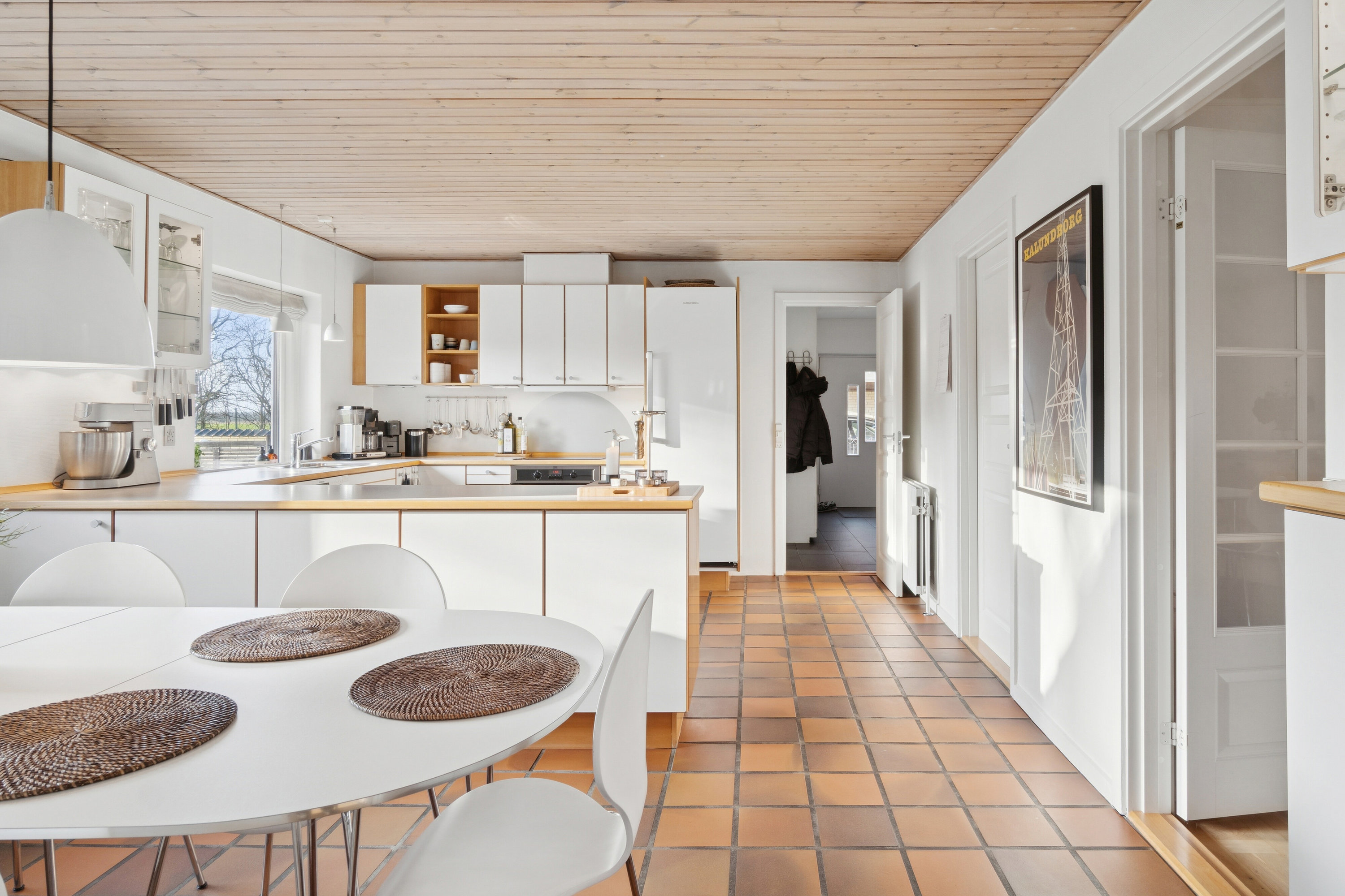 Fremhævet køkken billede i fuldskærmstilstand. Billede af Aldershvilevej 2, V Helsinge, 4281 Gørlev