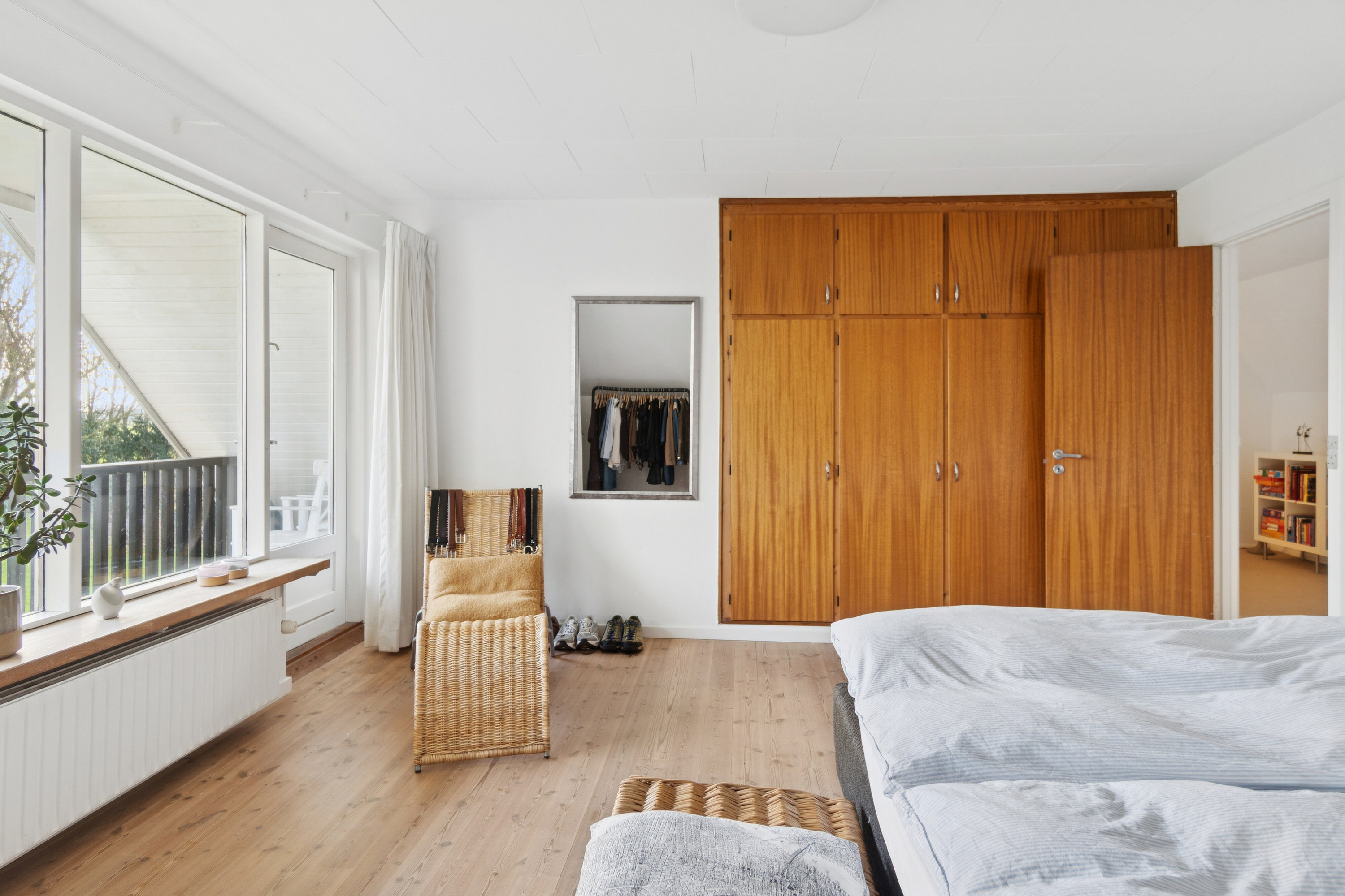 Fremhævet soveværelse billede i fuldskærmstilstand. Billede af Aldershvilevej 2, V Helsinge, 4281 Gørlev