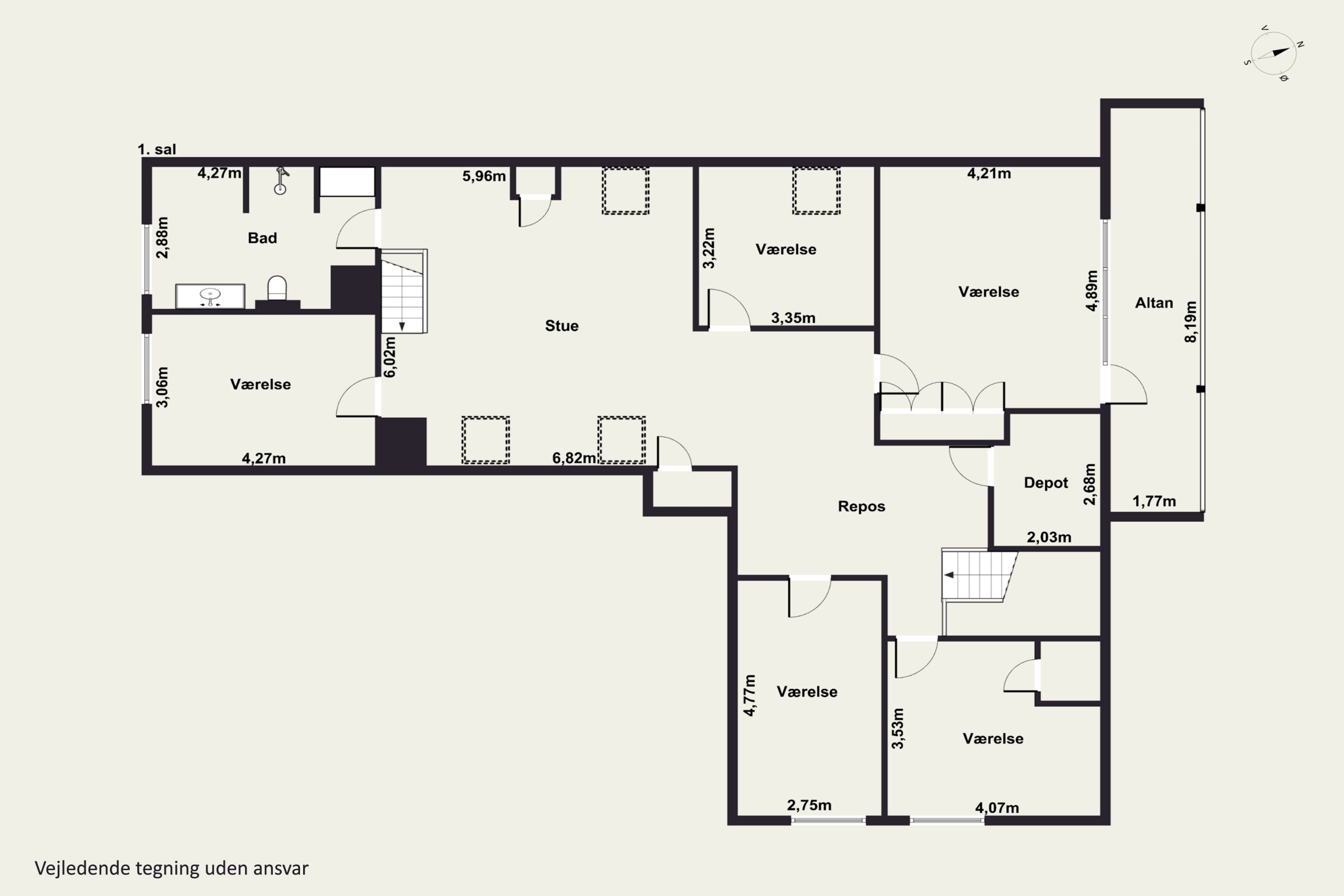 Plantegninger billede af Aldershvilevej 2, V Helsinge, 4281 Gørlev