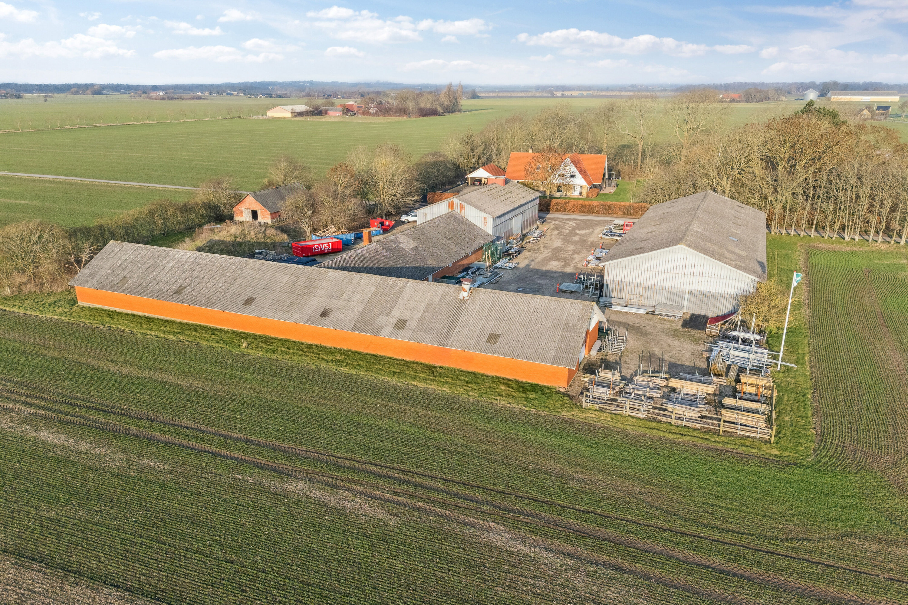 Fremhævet set fra haven billede i fuldskærmstilstand. Billede af Aldershvilevej 2, V Helsinge, 4281 Gørlev