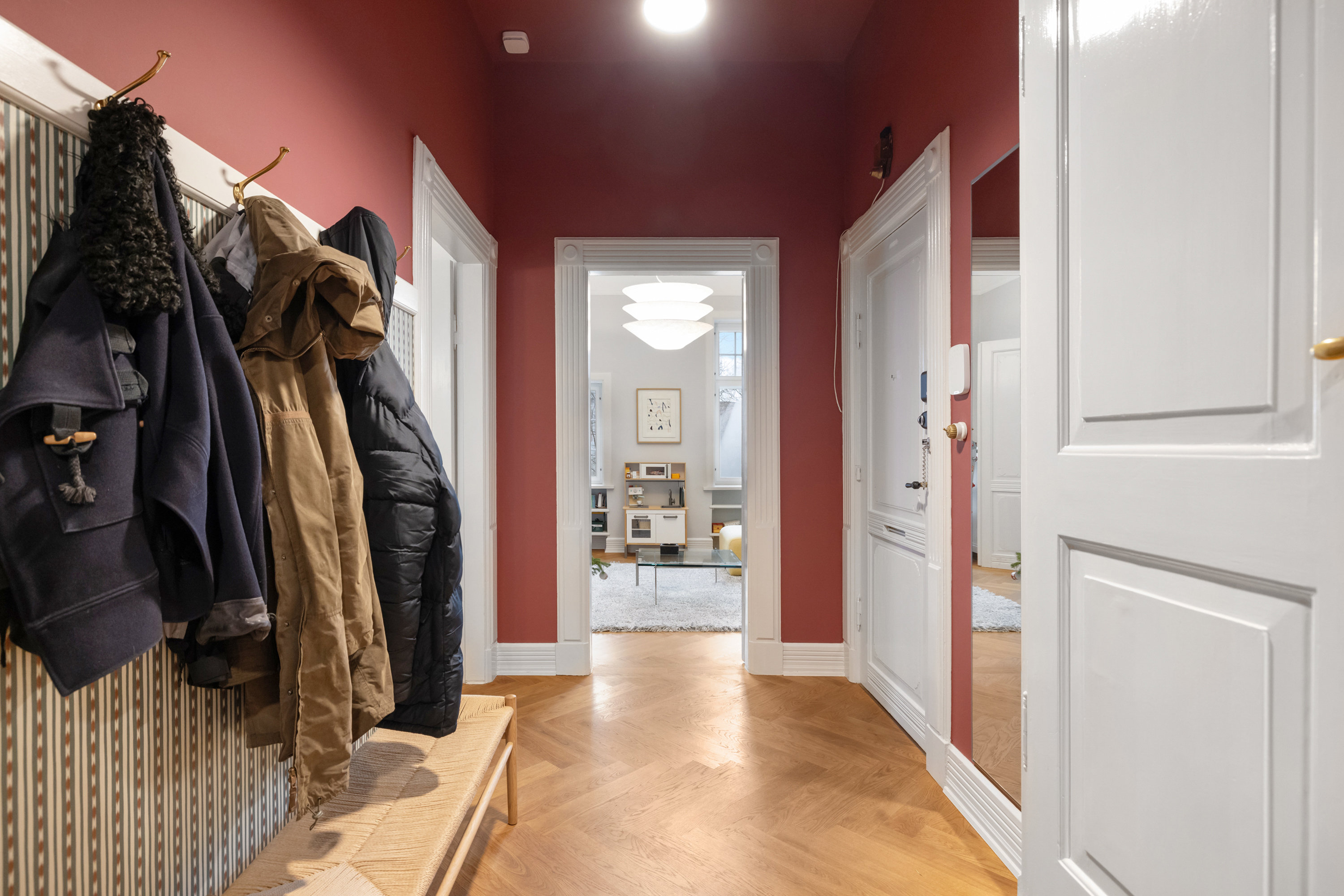 Fremhævet entré billede i fuldskærmstilstand. Billede af Strandvejen 36, 2. tv., 8000 Aarhus C