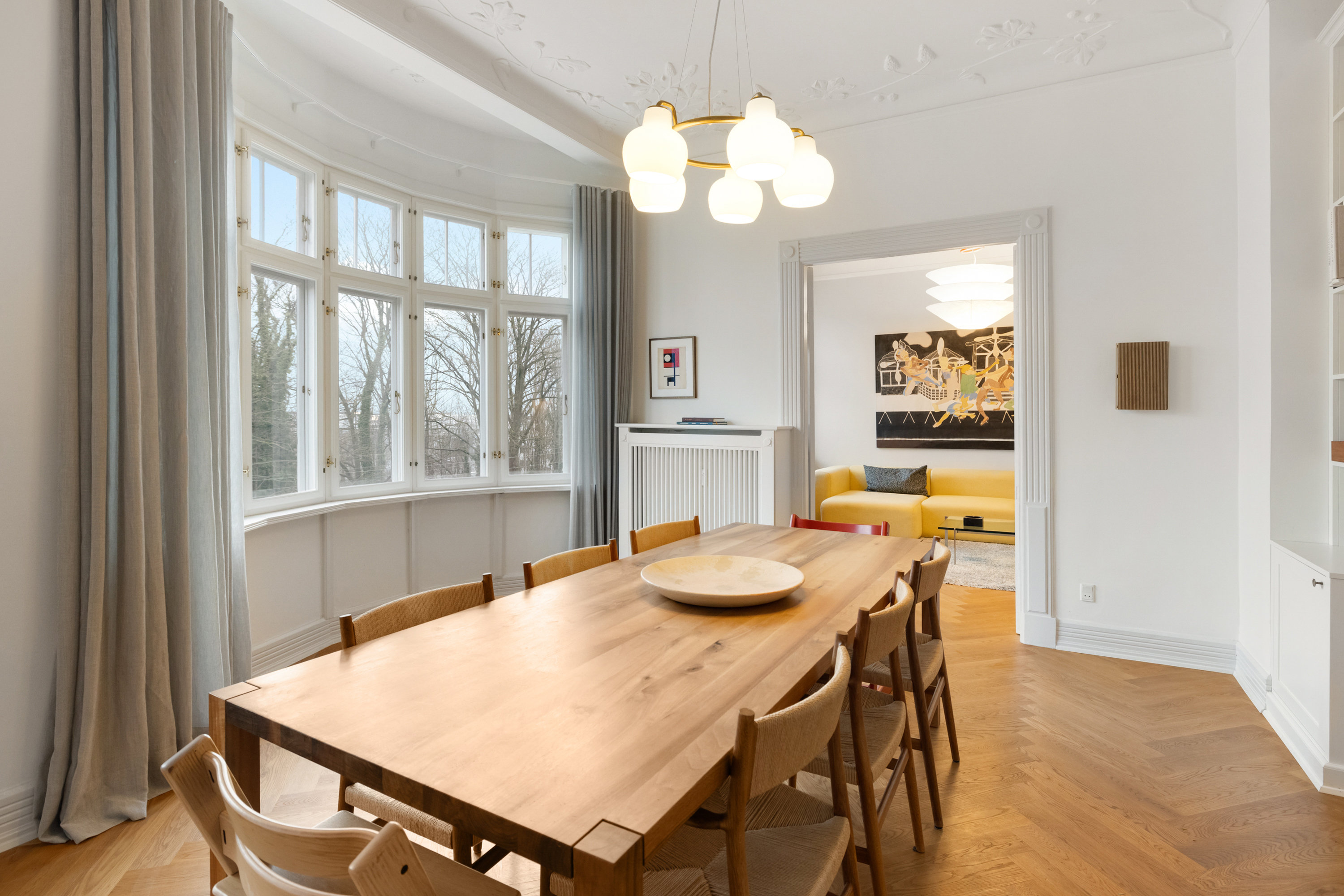 Miniaturebillede 1: stue. Billede af Strandvejen 36, 2. tv., 8000 Aarhus C