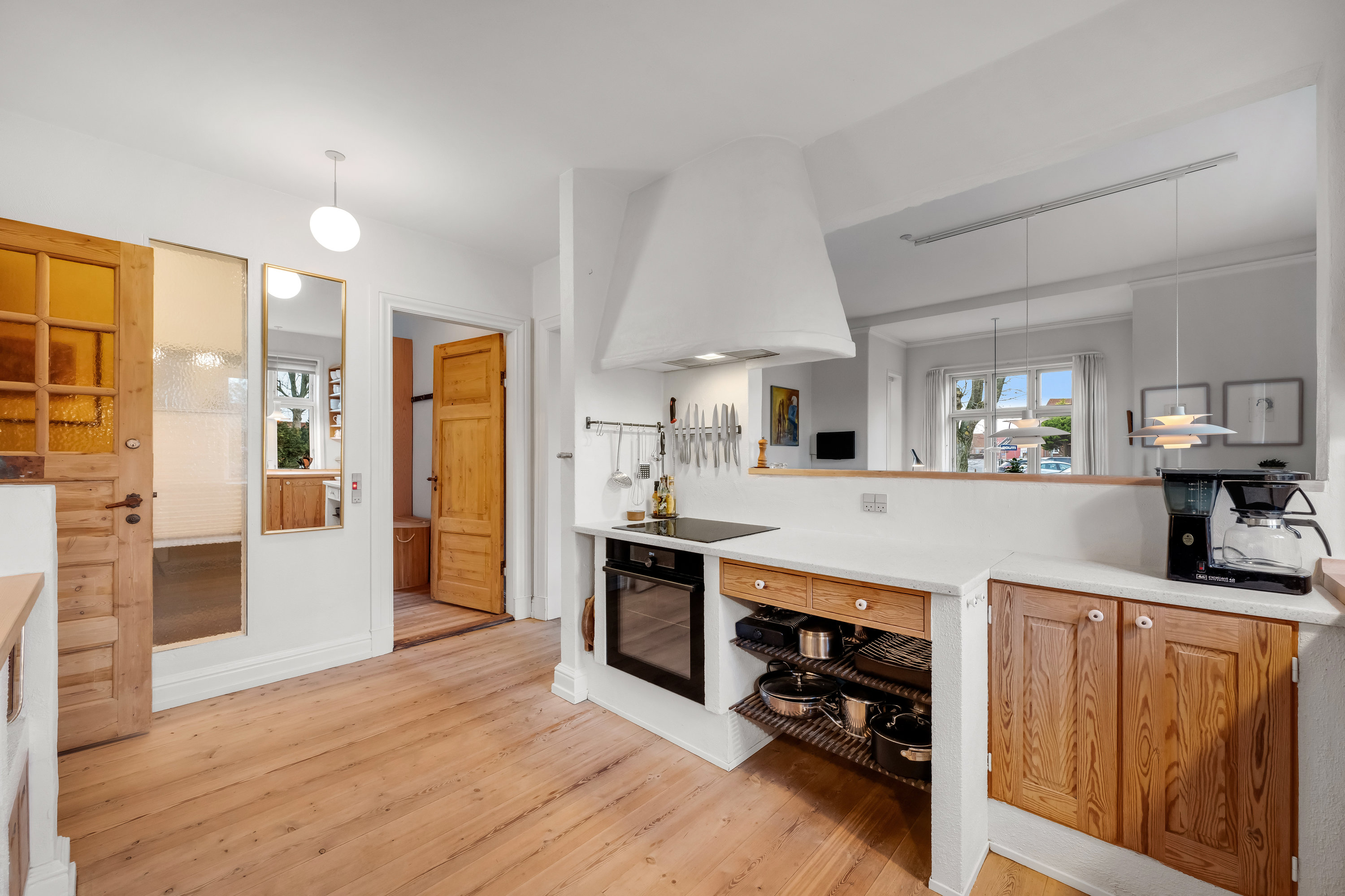 Fremhævet køkken billede i fuldskærmstilstand. Billede af Kongevejen 14, 6950 Ringkøbing