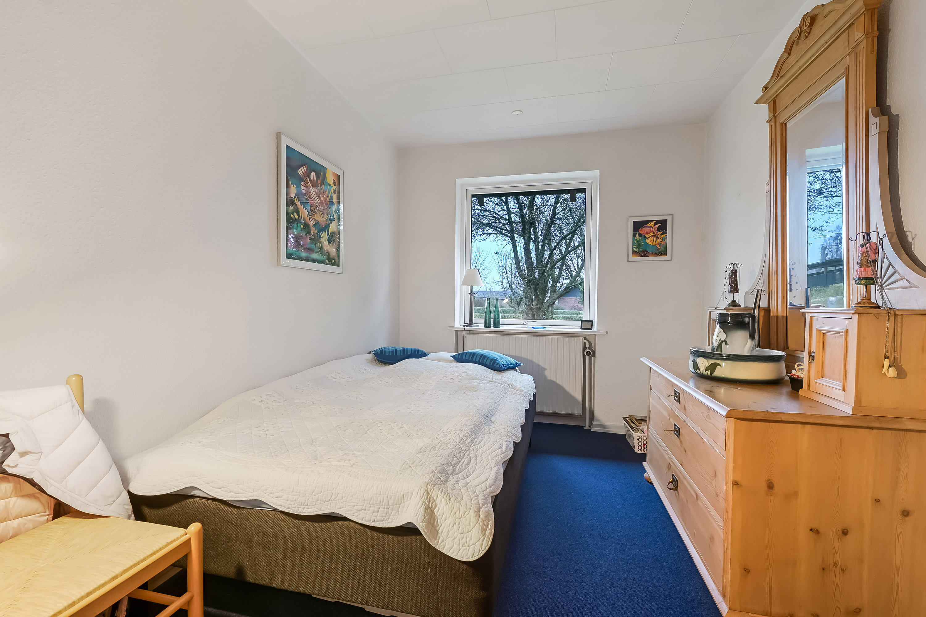 Fremhævet værelse billede i fuldskærmstilstand. Billede af Lindevænget 5, 7560 Hjerm