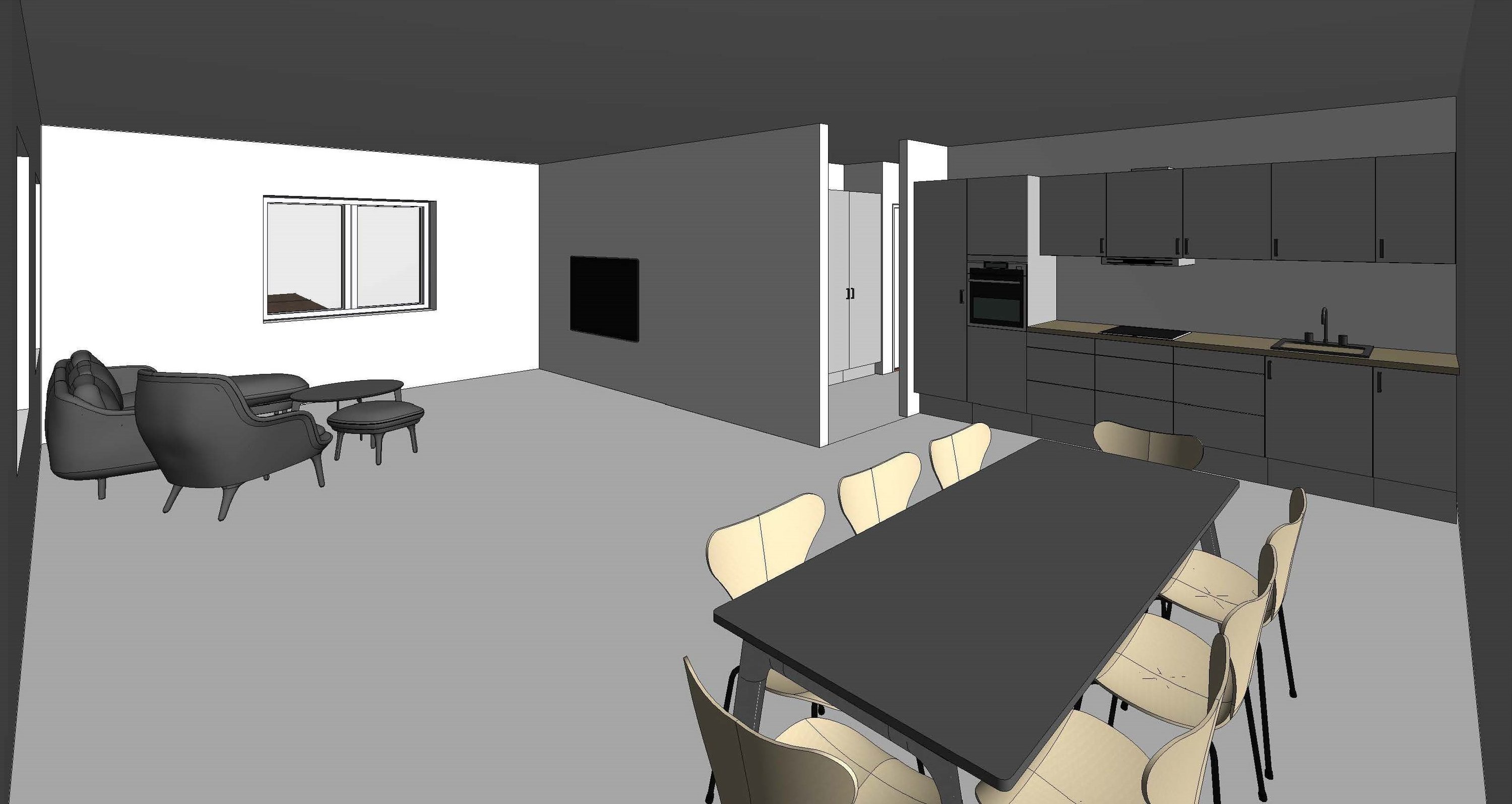 Fremhævet  billede i fuldskærmstilstand. Billede af Grønningen 15A, 7620 Lemvig