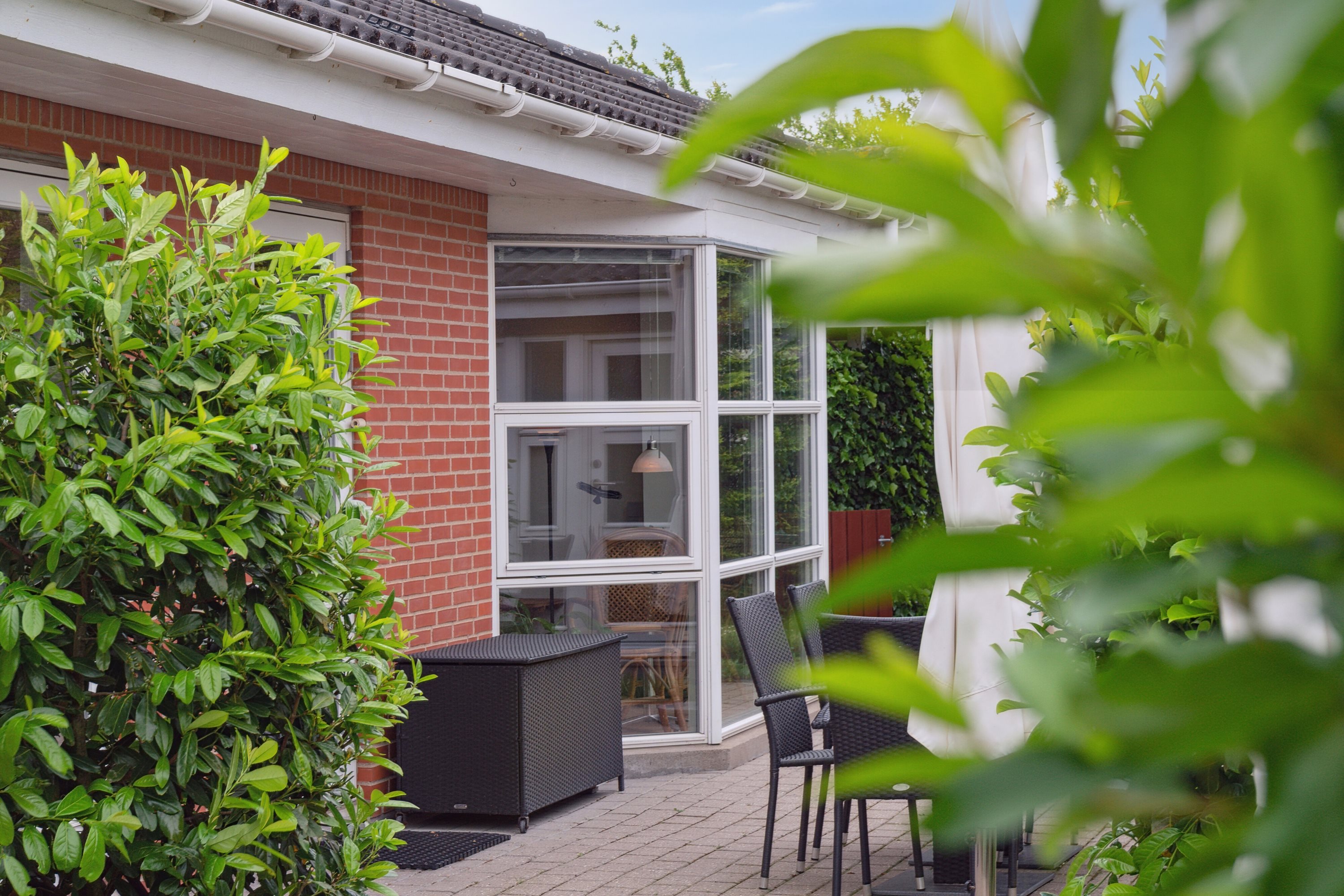 Fremhævet terrasse billede i fuldskærmstilstand. Billede af Hedelyngen 27, 4573 Højby