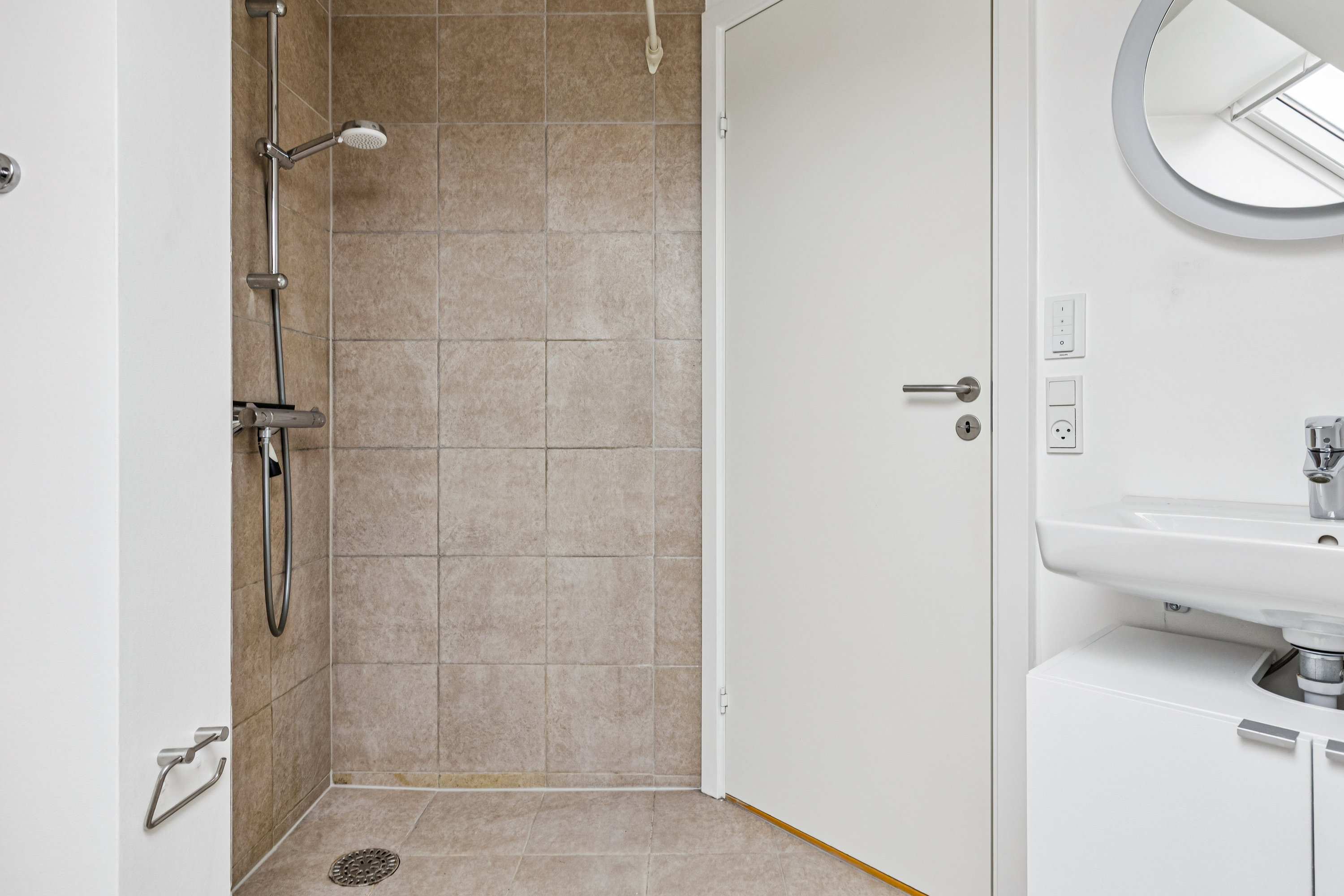 Fremhævet badeværelse billede i fuldskærmstilstand. Billede af Havnsø Møllevej 9, Havnsø, 4591 Føllenslev