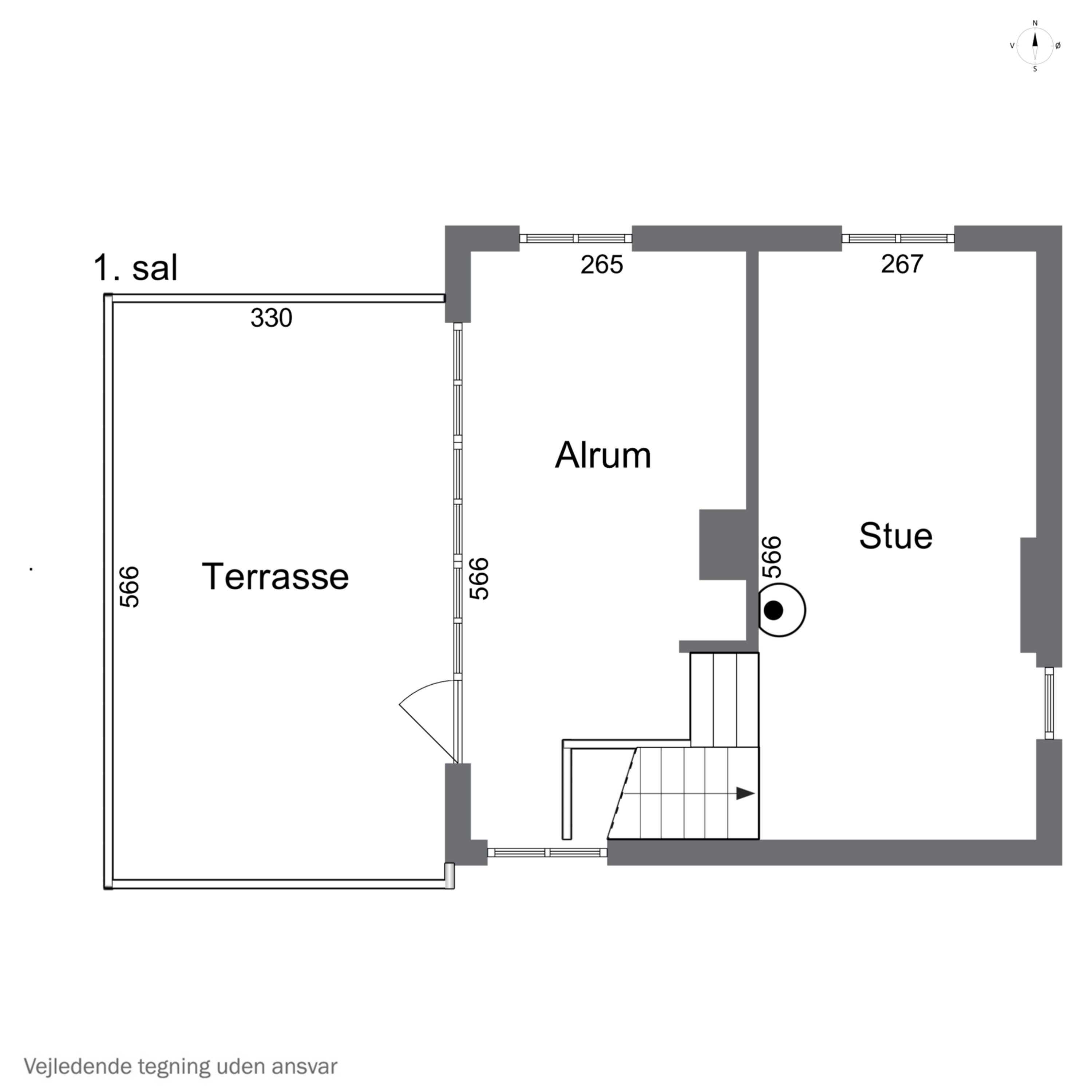 Plantegninger billede af Kongsmarkvej 181, 4200 Slagelse