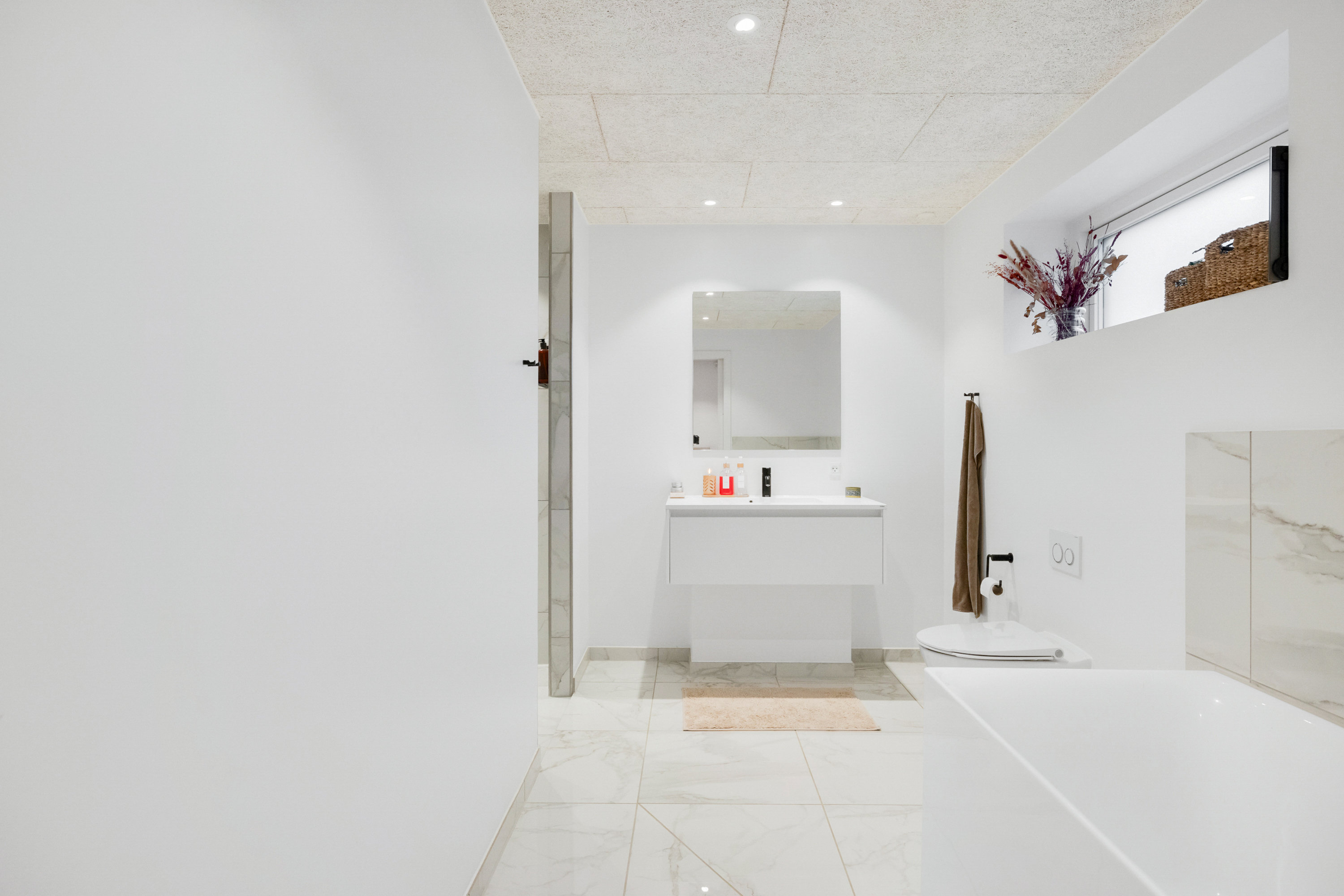 Fremhævet badeværelse billede i fuldskærmstilstand. Billede af Tåstrup Byvej 10, Tåstrup, 8462 Harlev J