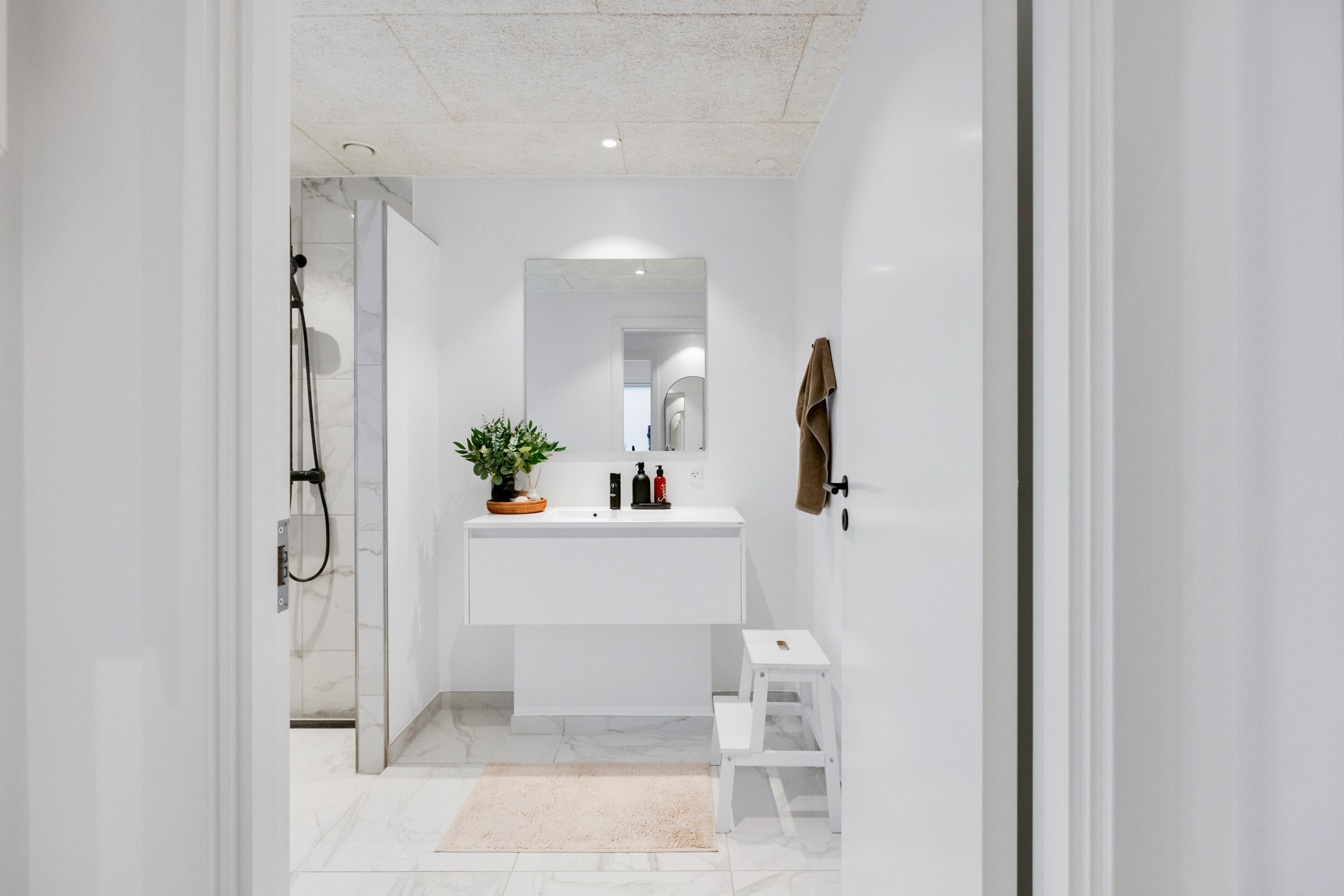 Fremhævet badeværelse billede i fuldskærmstilstand. Billede af Tåstrup Byvej 10, Tåstrup, 8462 Harlev J