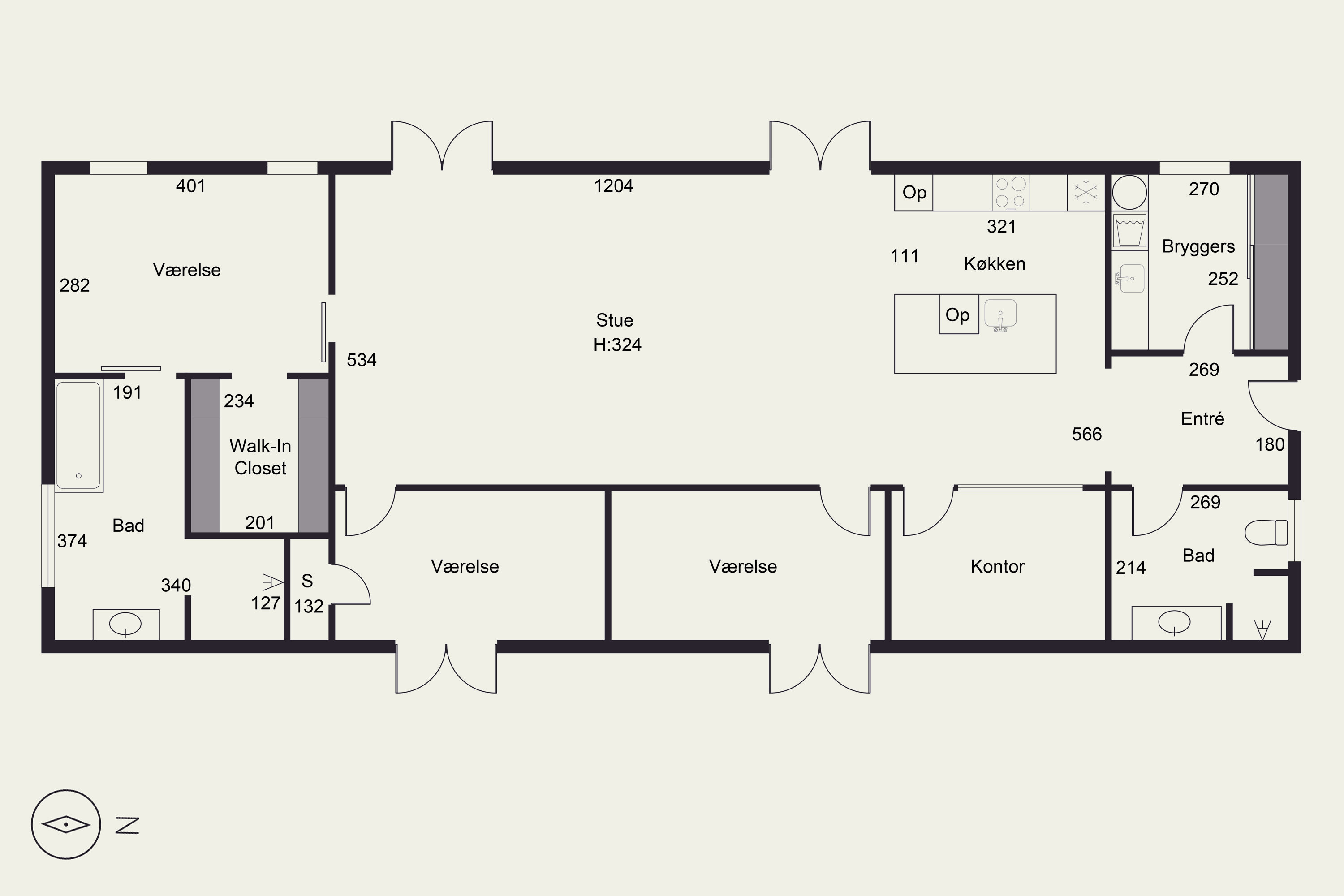 Plantegninger billede af Tåstrup Byvej 10, Tåstrup, 8462 Harlev J