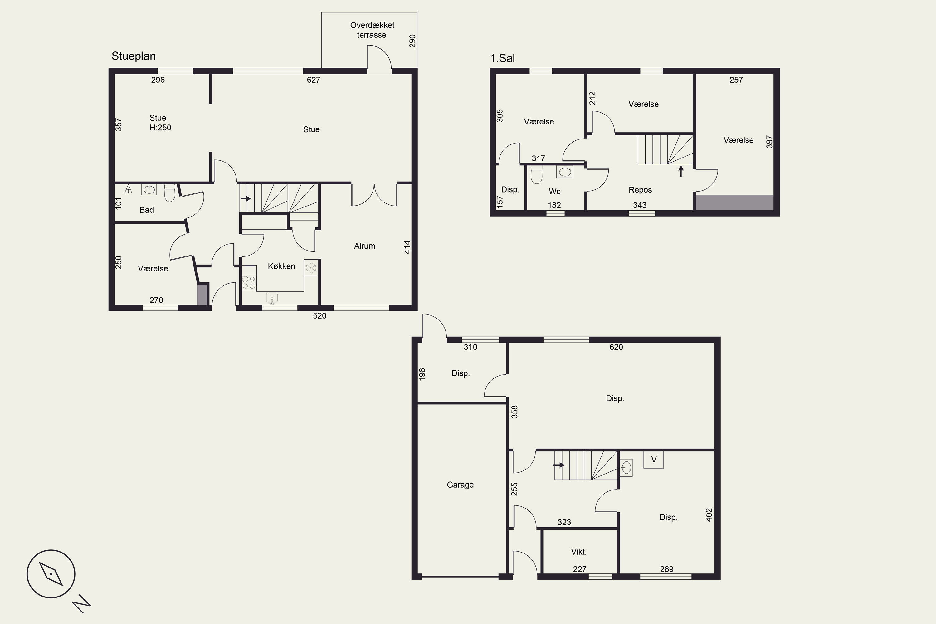 Plantegninger billede af Kresten Kolds Vej 66, 8230 Åbyhøj
