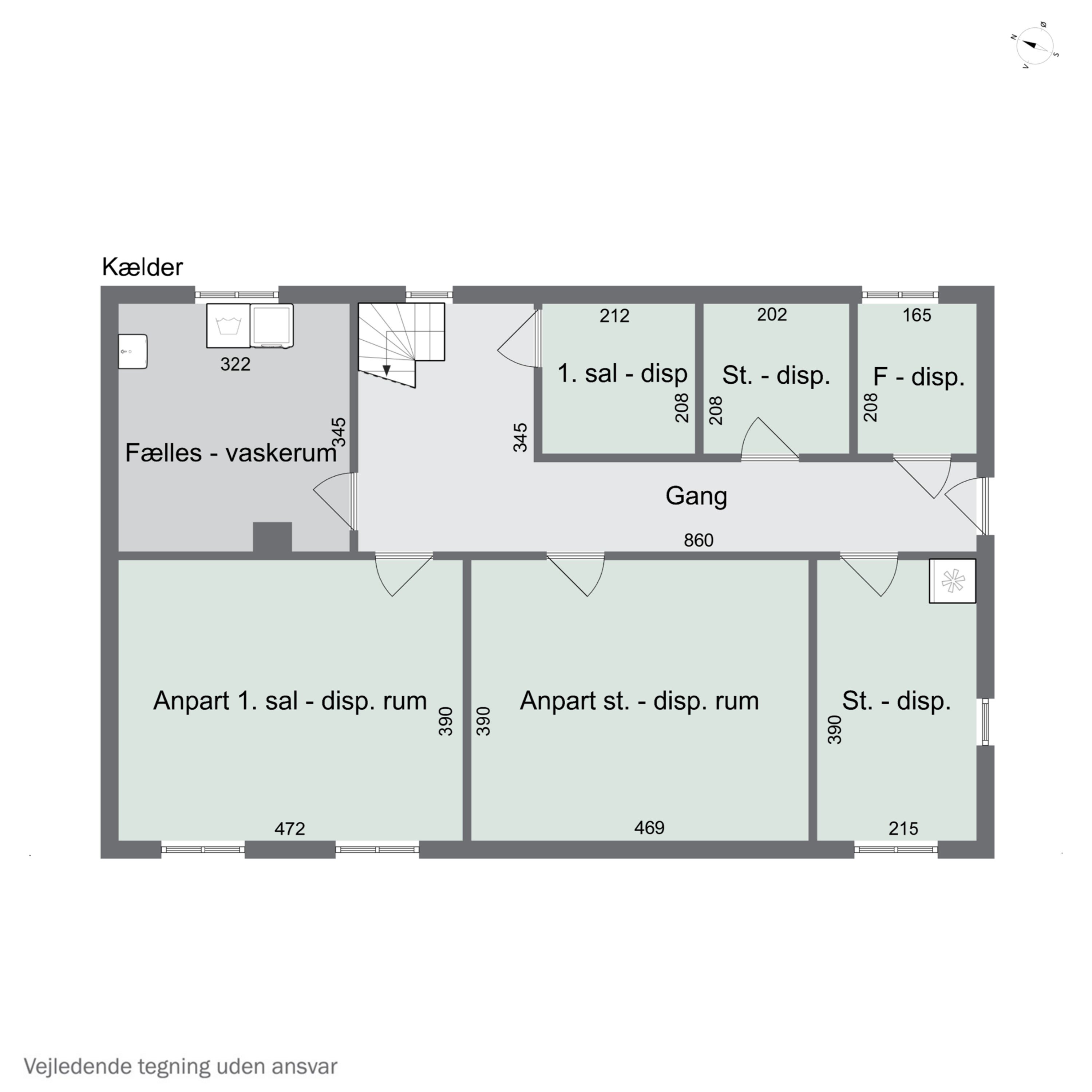 Plantegninger billede af Ørumvej 35, 1., 2650 Hvidovre