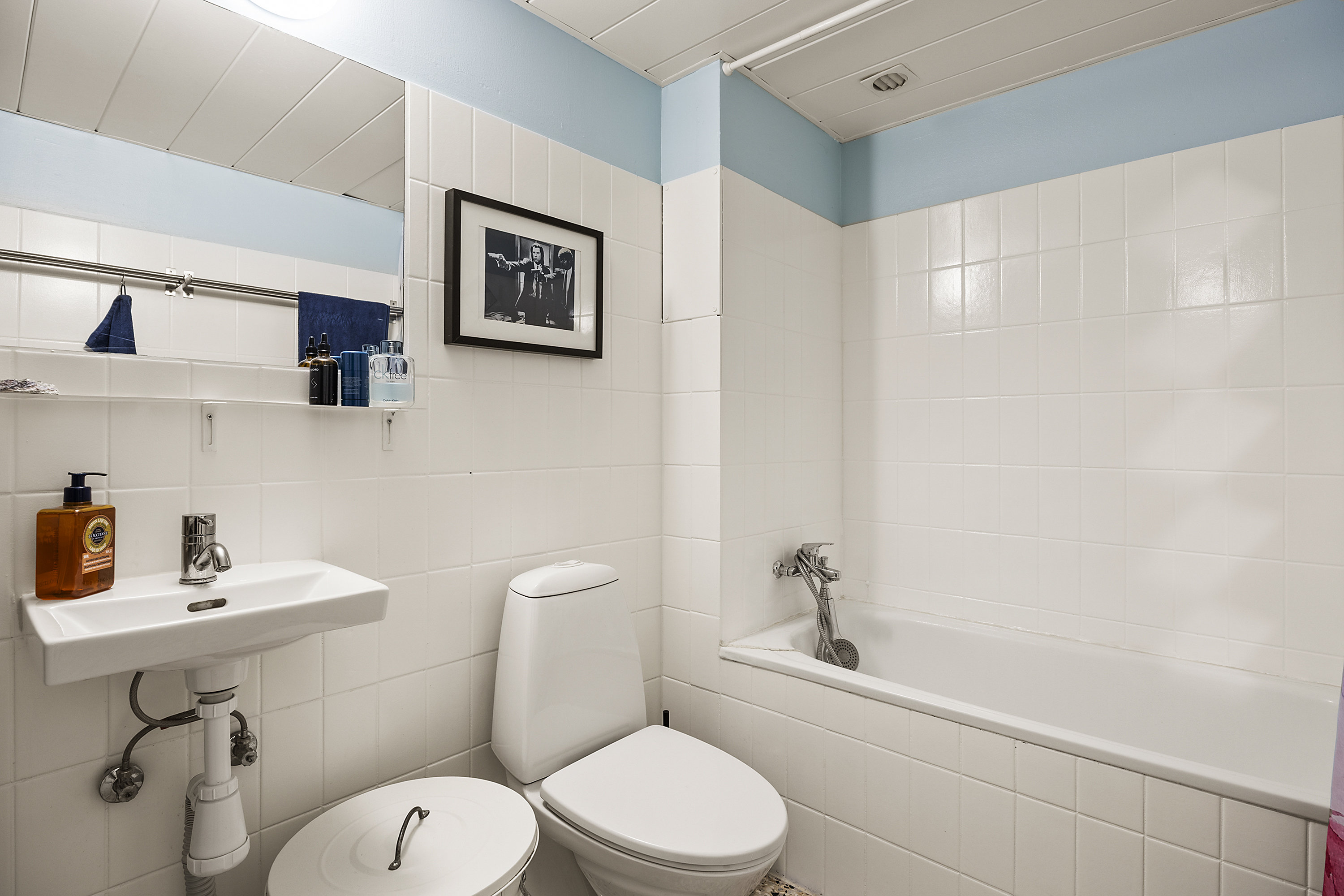 Fremhævet badeværelse billede i fuldskærmstilstand. Billede af Dagmarsgade 28, 2. 73., 2200 København N