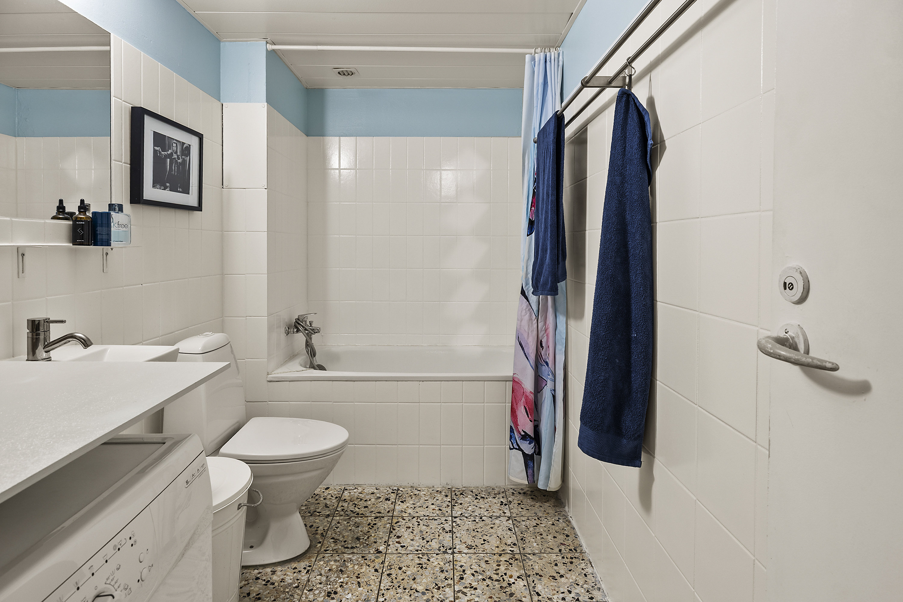 Fremhævet badeværelse billede i fuldskærmstilstand. Billede af Dagmarsgade 28, 2. 73., 2200 København N