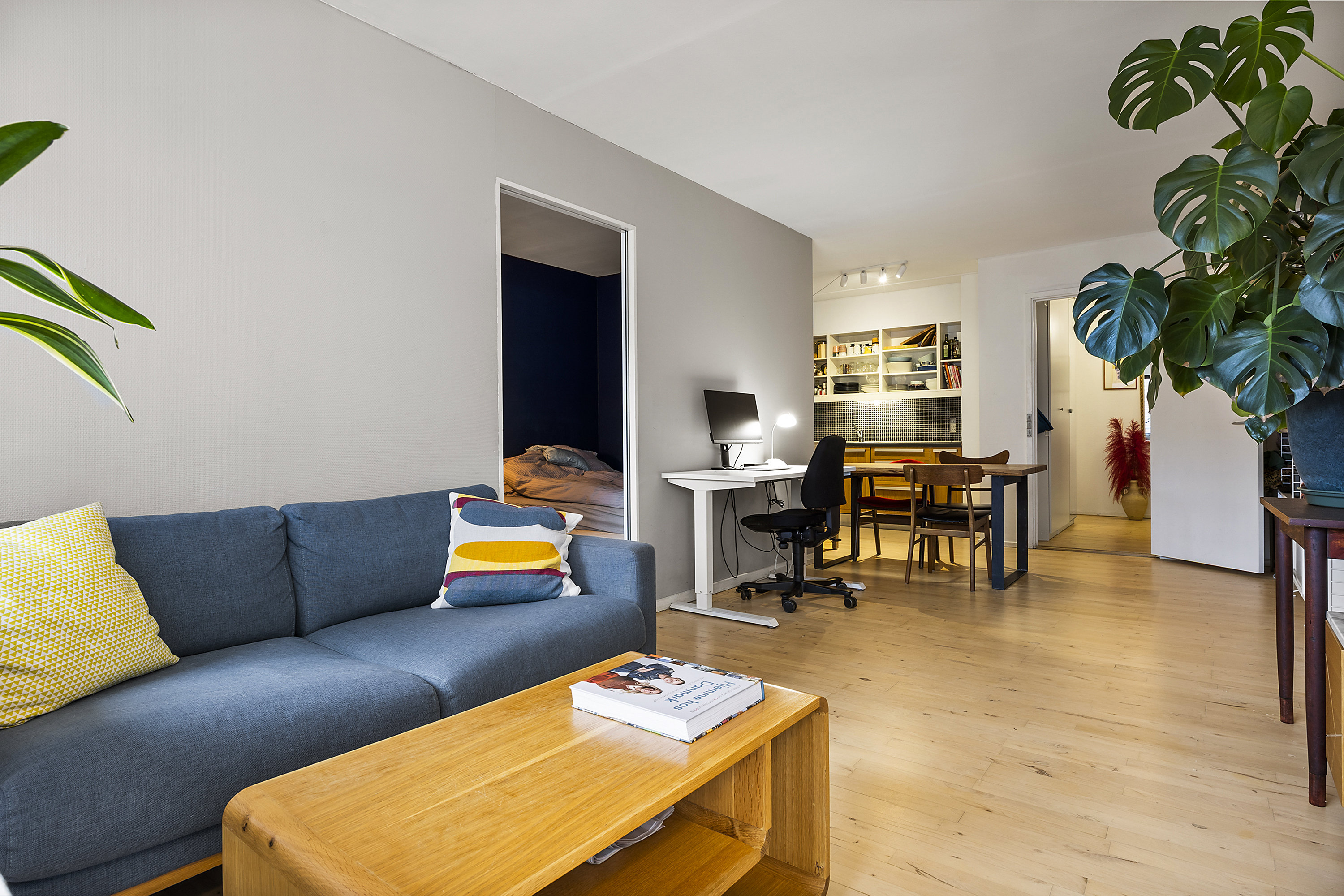 Fremhævet stue billede i fuldskærmstilstand. Billede af Dagmarsgade 28, 2. 73., 2200 København N