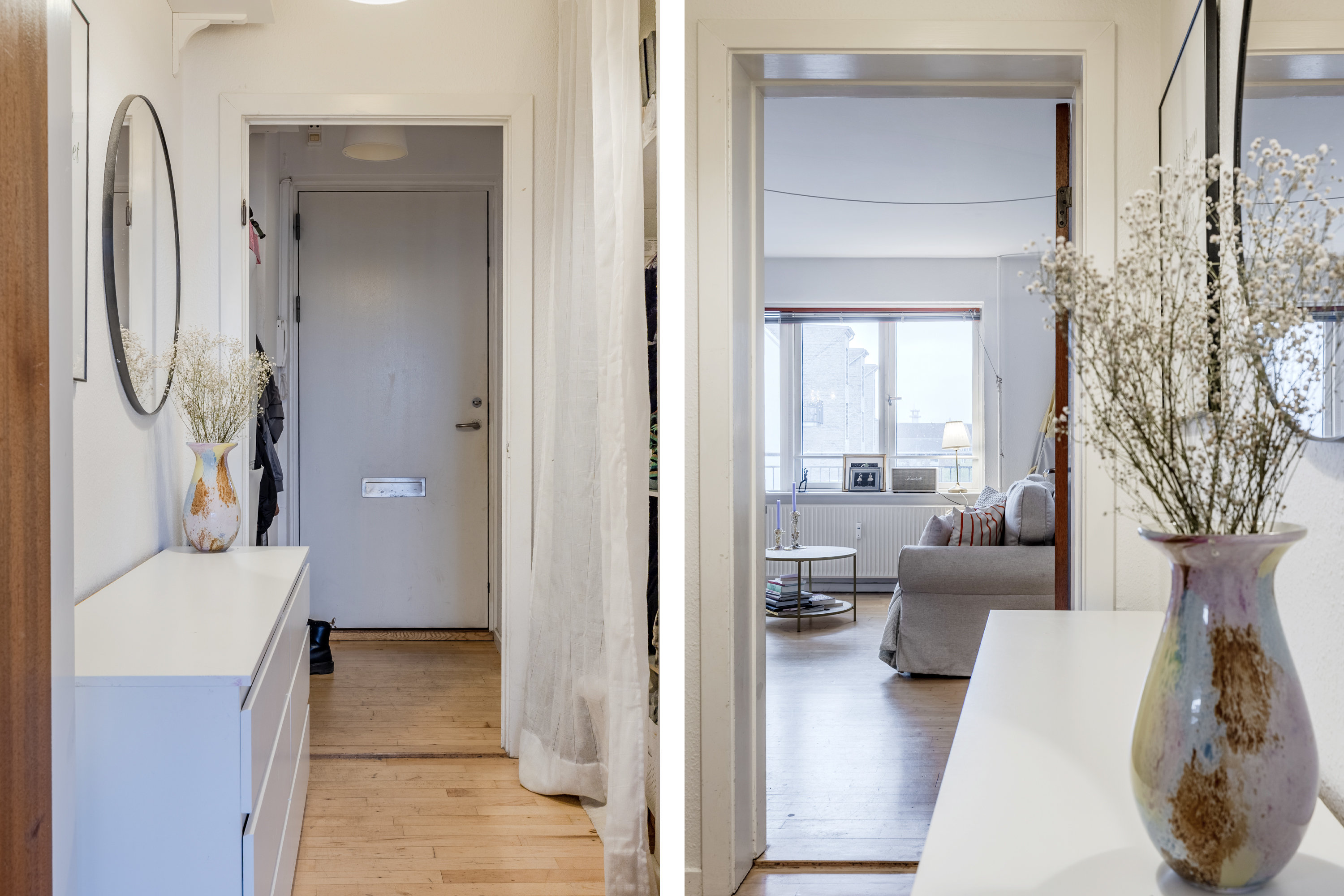 Fremhævet entré billede i fuldskærmstilstand. Billede af Rådmandsgade 40C, 3. 113., 2200 København N