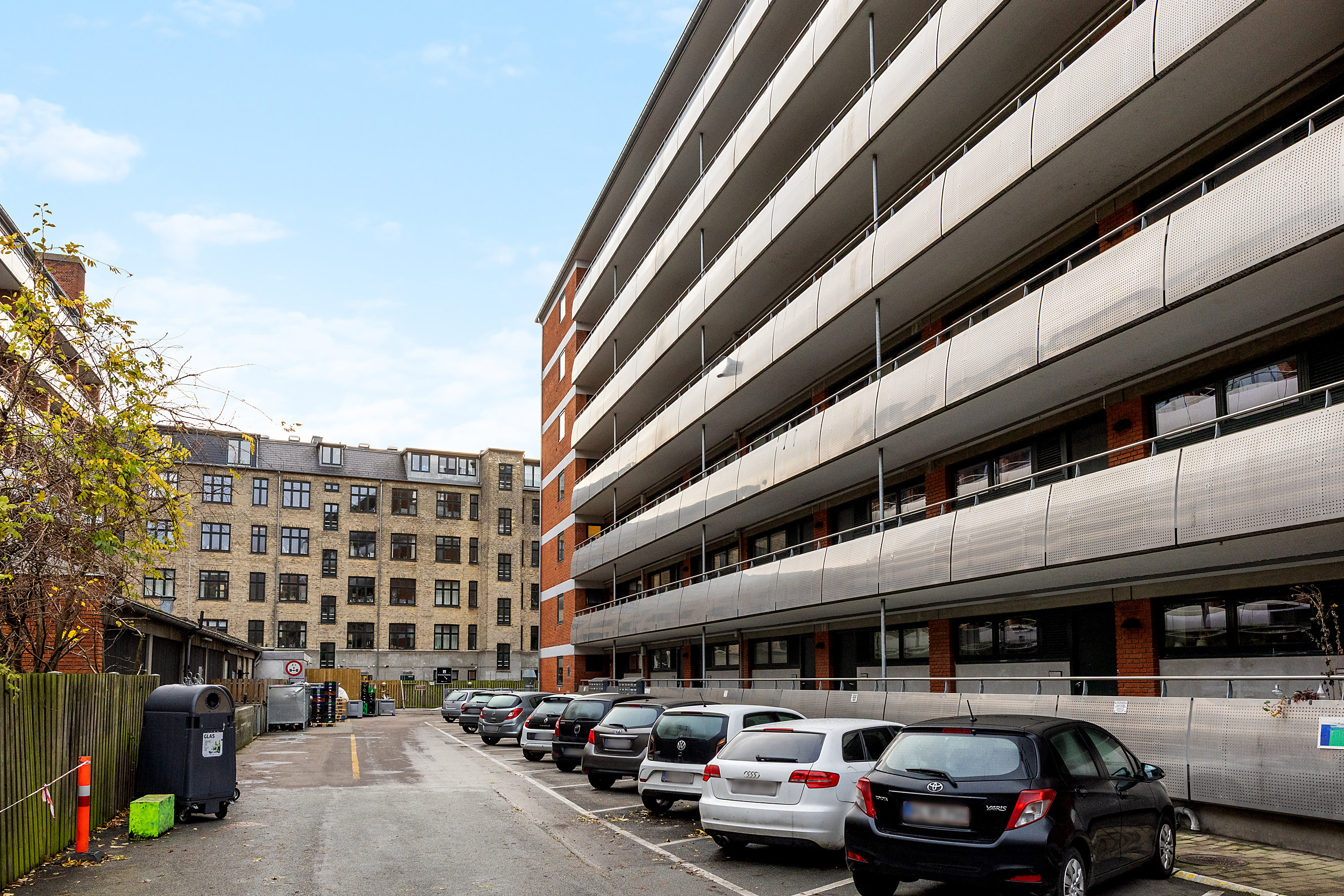 Fremhævet facade billede i fuldskærmstilstand. Billede af Rådmandsgade 40C, 3. 113., 2200 København N