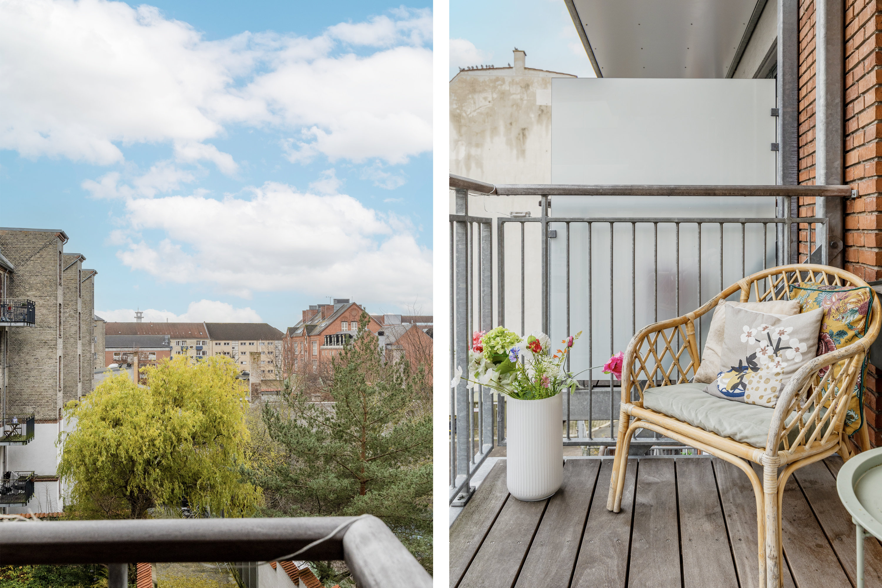 Fremhævet altan billede i fuldskærmstilstand. Billede af Rådmandsgade 40C, 3. 113., 2200 København N