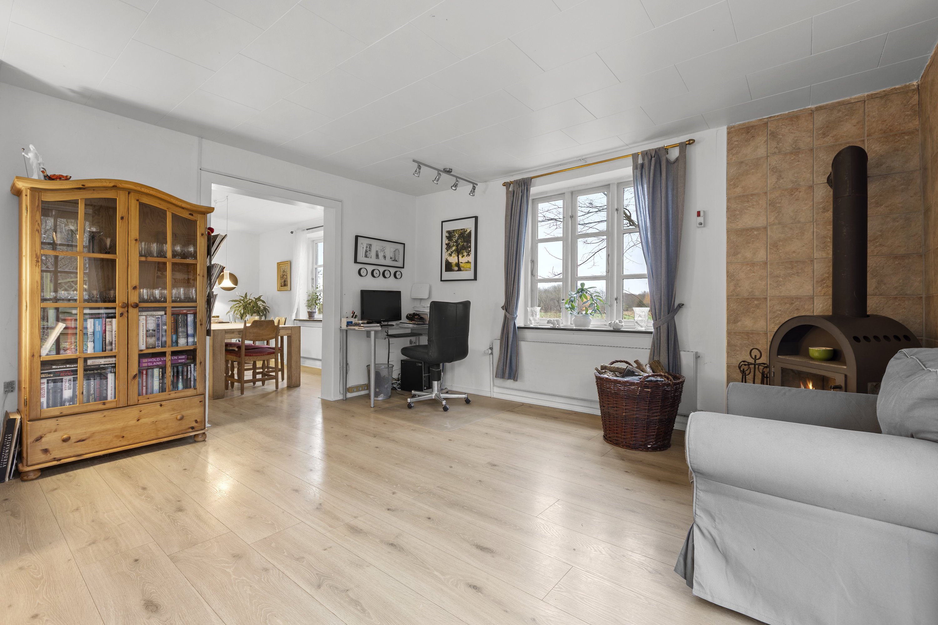 Fremhævet stue billede i fuldskærmstilstand. Billede af Sorøvej 29, 4295 Stenlille