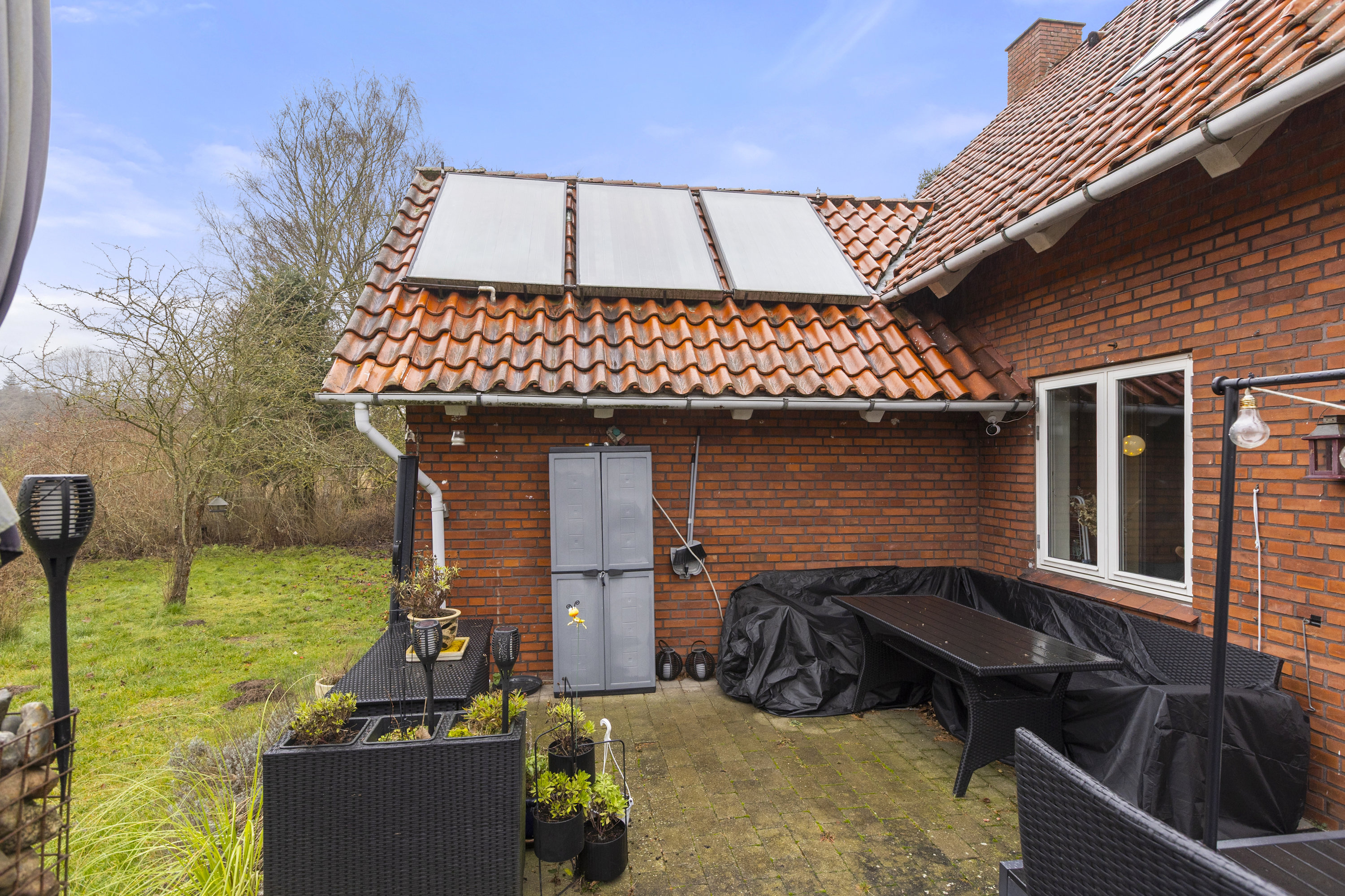 Fremhævet terrasse billede i fuldskærmstilstand. Billede af Assentorpvej 97, 4295 Stenlille