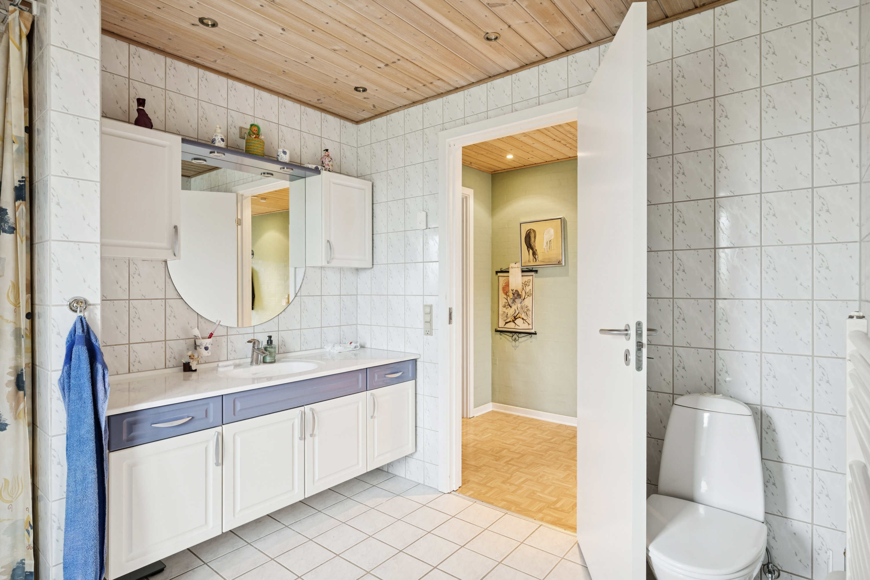 Fremhævet badeværelse billede i fuldskærmstilstand. Billede af Høegsvej 24, Hammershøj, 8830 Tjele