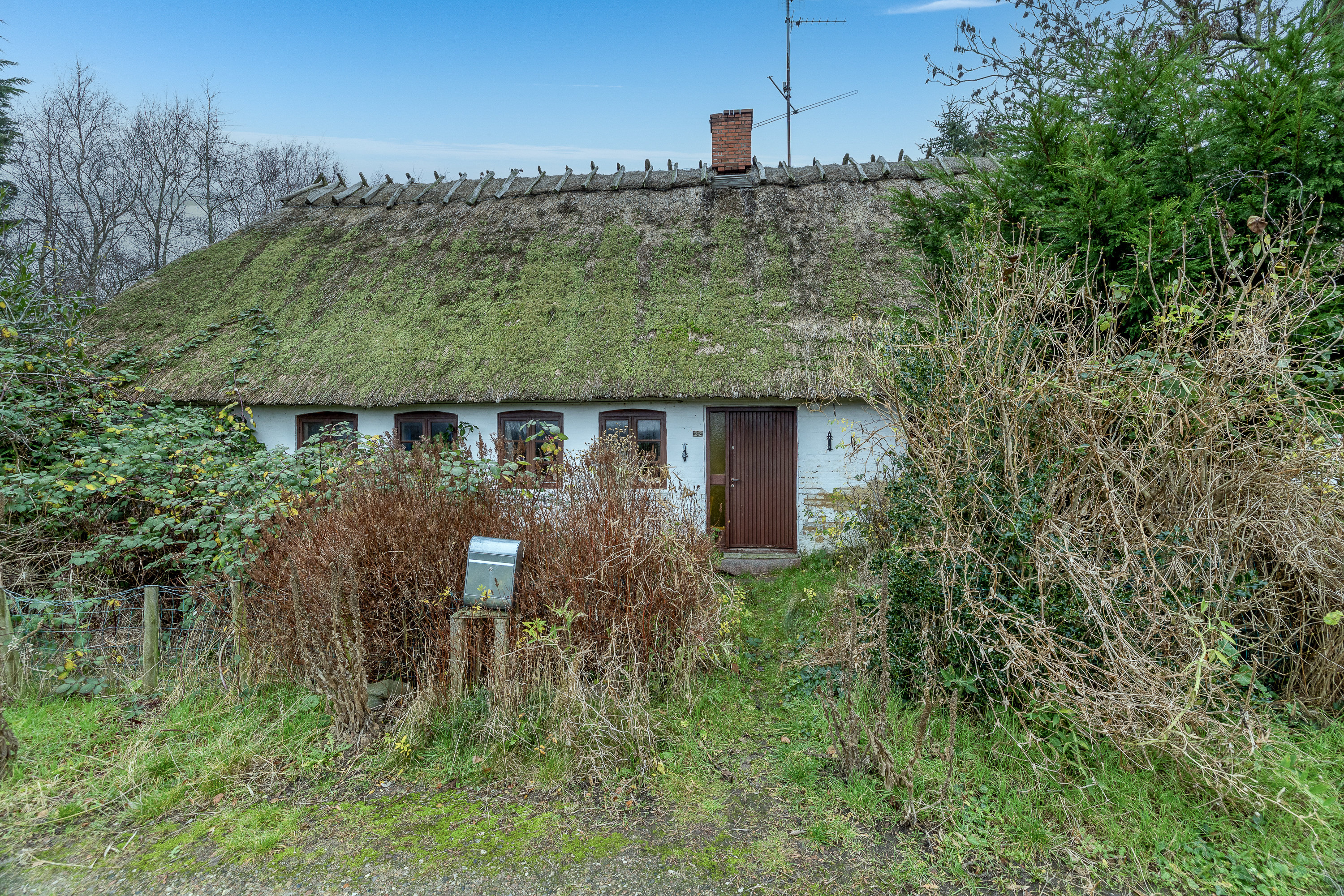 Fremhævet facade billede i fuldskærmstilstand. Billede af Byvej 22, Katterød, 5600 Faaborg