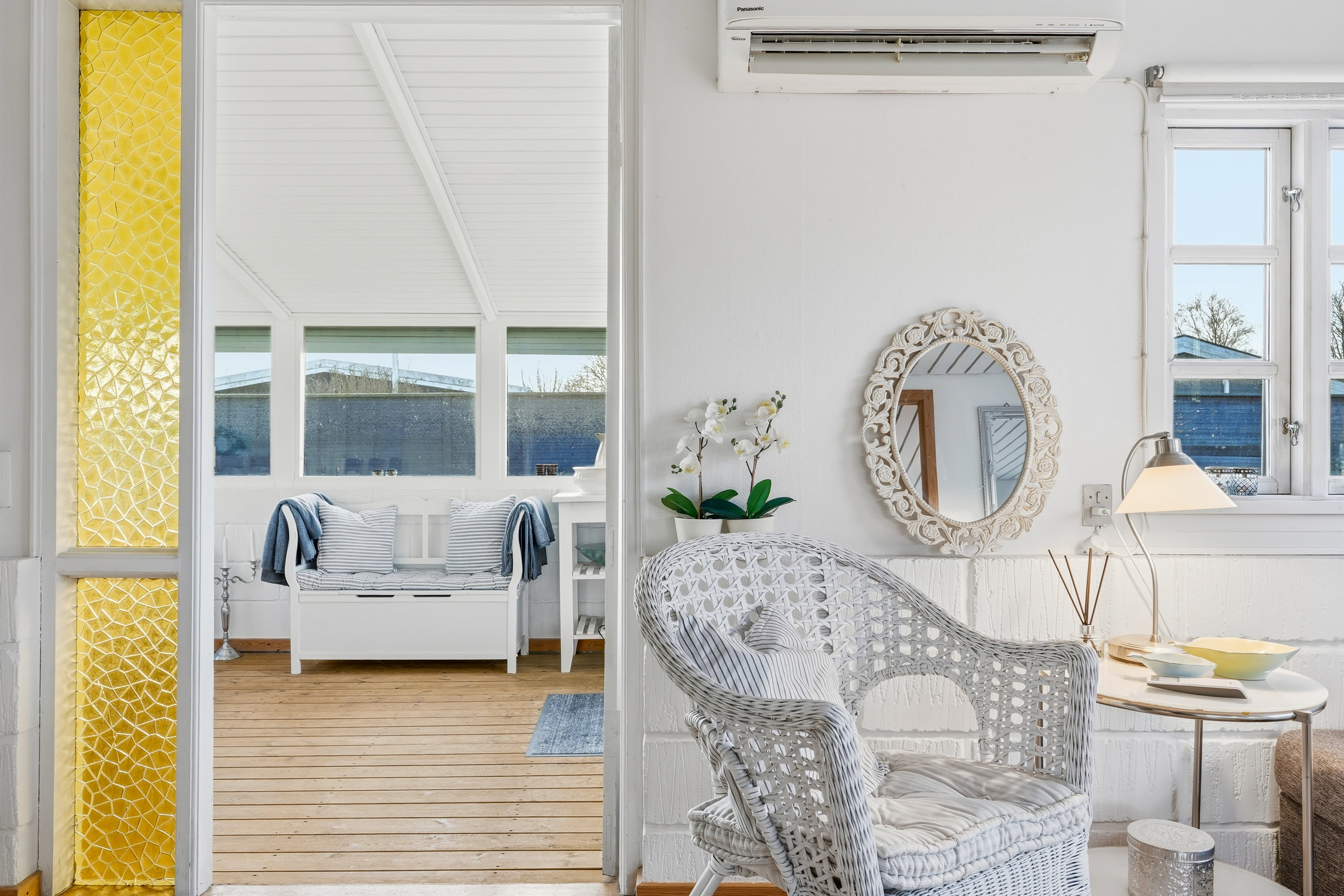 Fremhævet soveværelse billede i fuldskærmstilstand. Billede af Hjortshøjvej 4, Hasmark Strand, 5450 Otterup