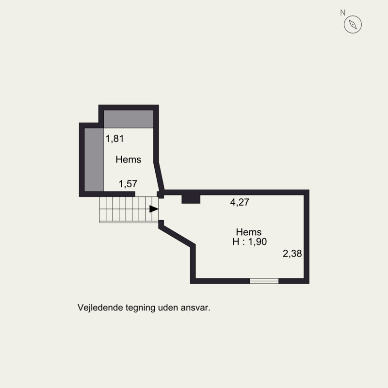 Plantegninger billede af Stavangergade 8, 2. tv., Christiansbjerg , 8200 Aarhus N