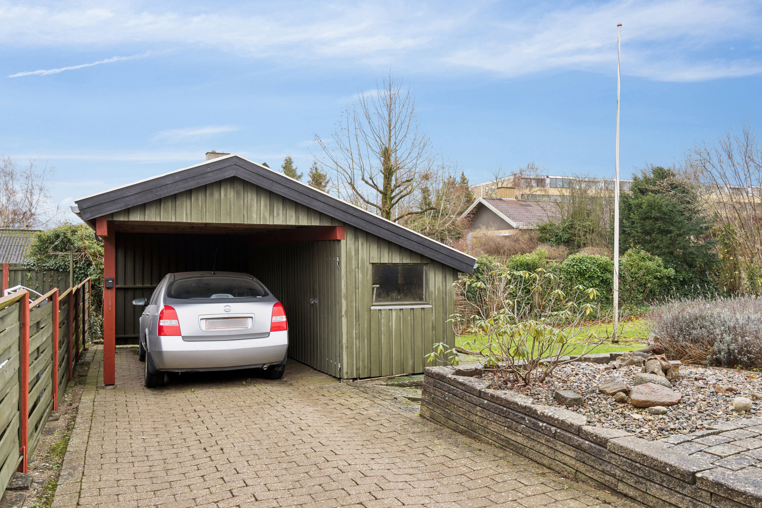 Fremhævet set fra vejen billede i fuldskærmstilstand. Billede af Pantholm 41, 4200 Slagelse