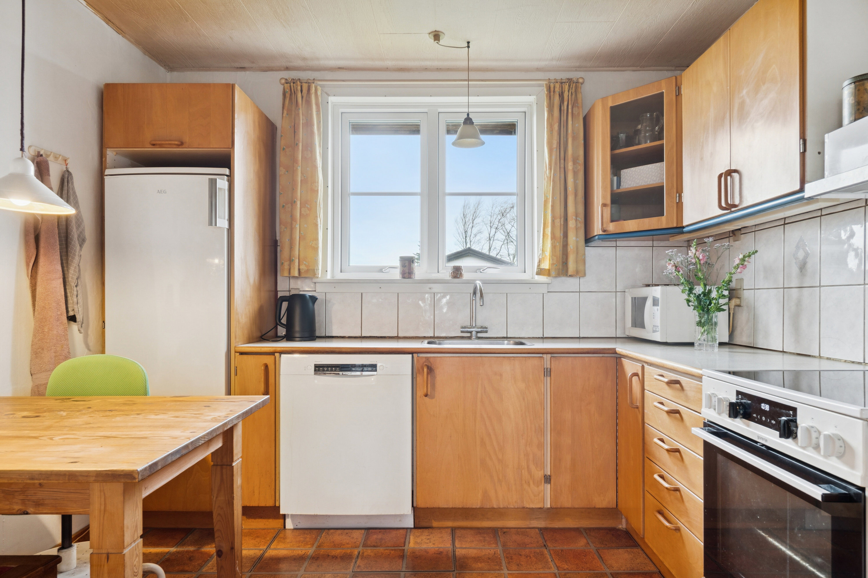 Fremhævet køkken billede i fuldskærmstilstand. Billede af Melbyvej 9, Tåsinge, 5700 Svendborg