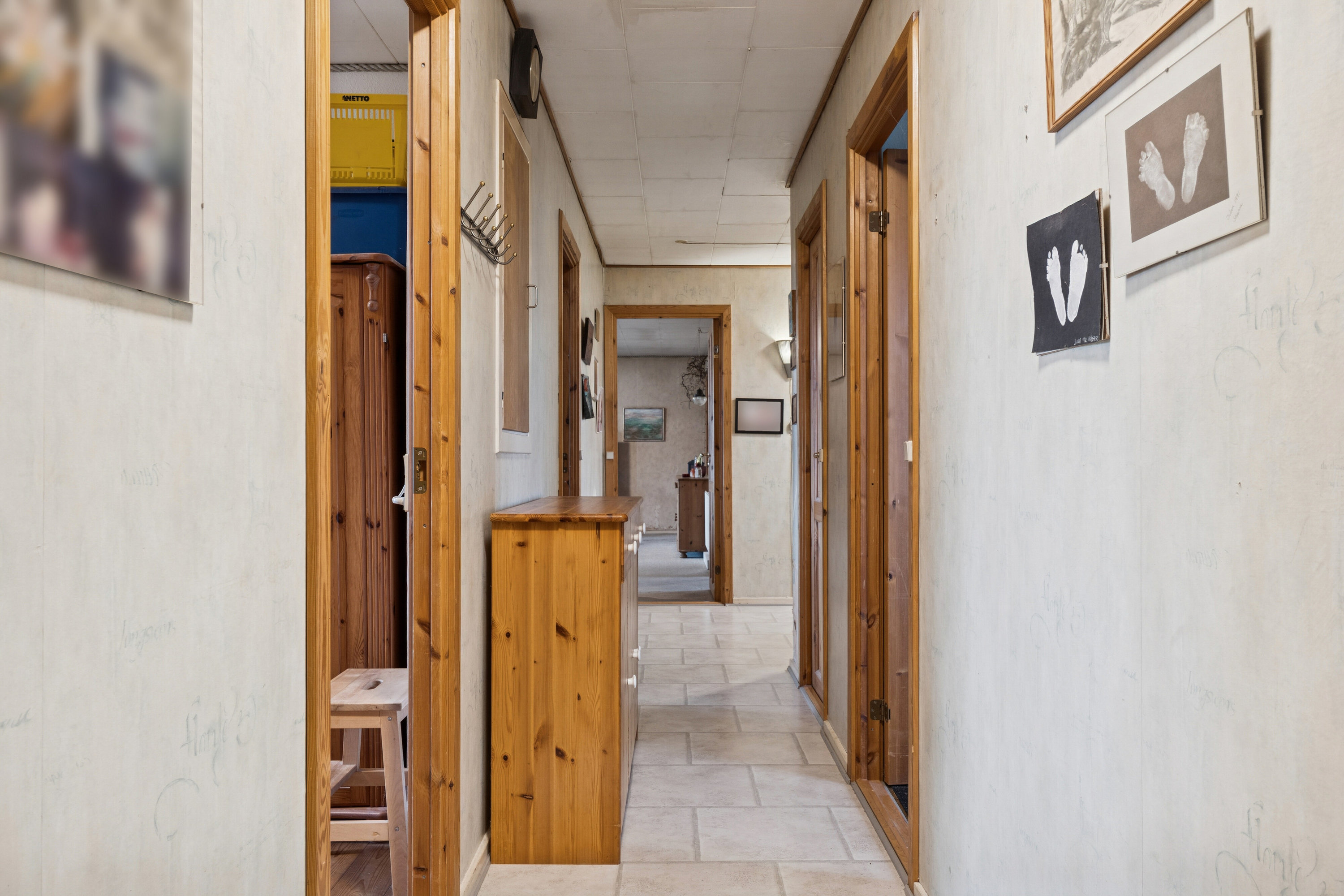 Fremhævet gang billede i fuldskærmstilstand. Billede af Melbyvej 9, Tåsinge, 5700 Svendborg