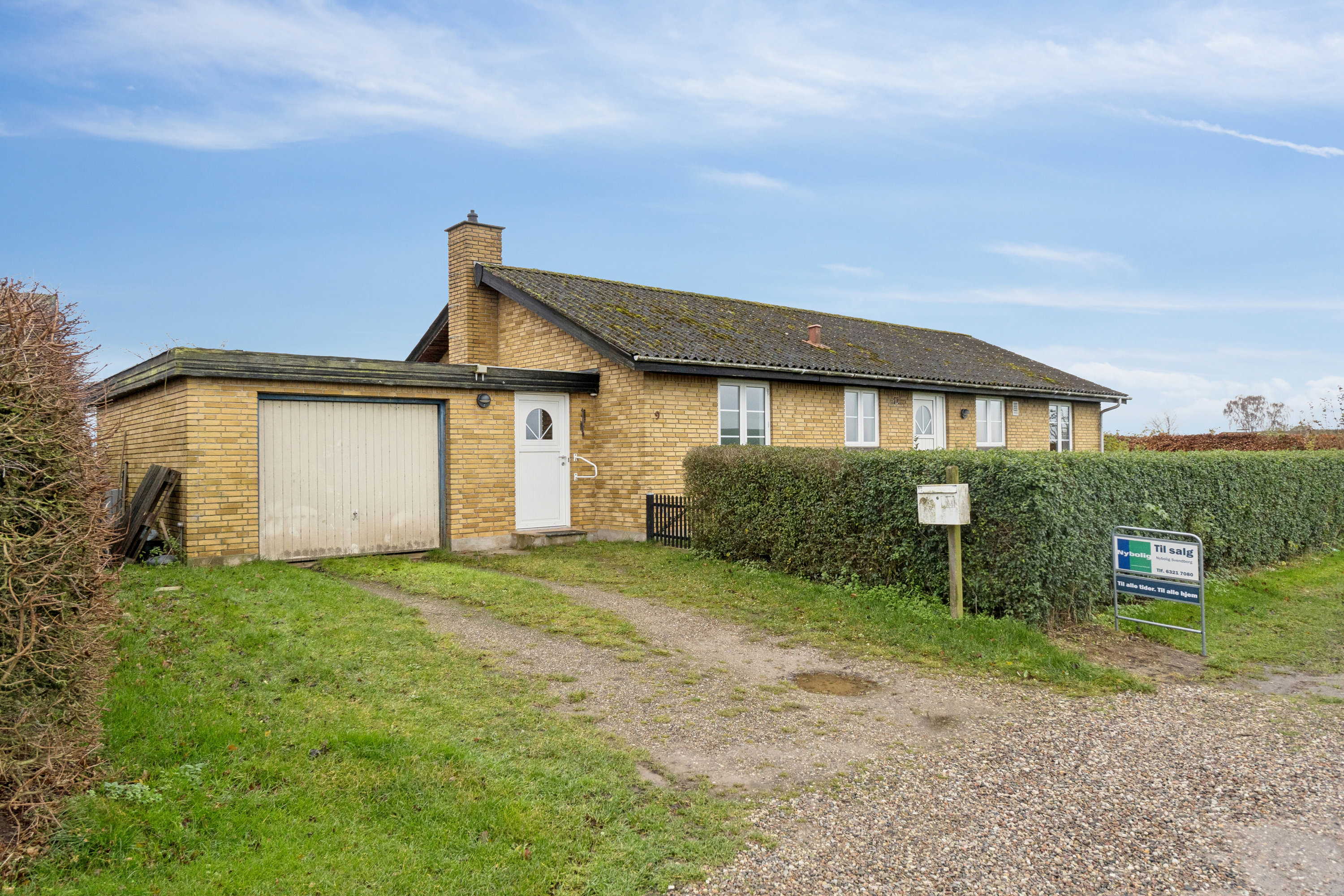 Fremhævet set fra vejen billede i fuldskærmstilstand. Billede af Melbyvej 9, Tåsinge, 5700 Svendborg