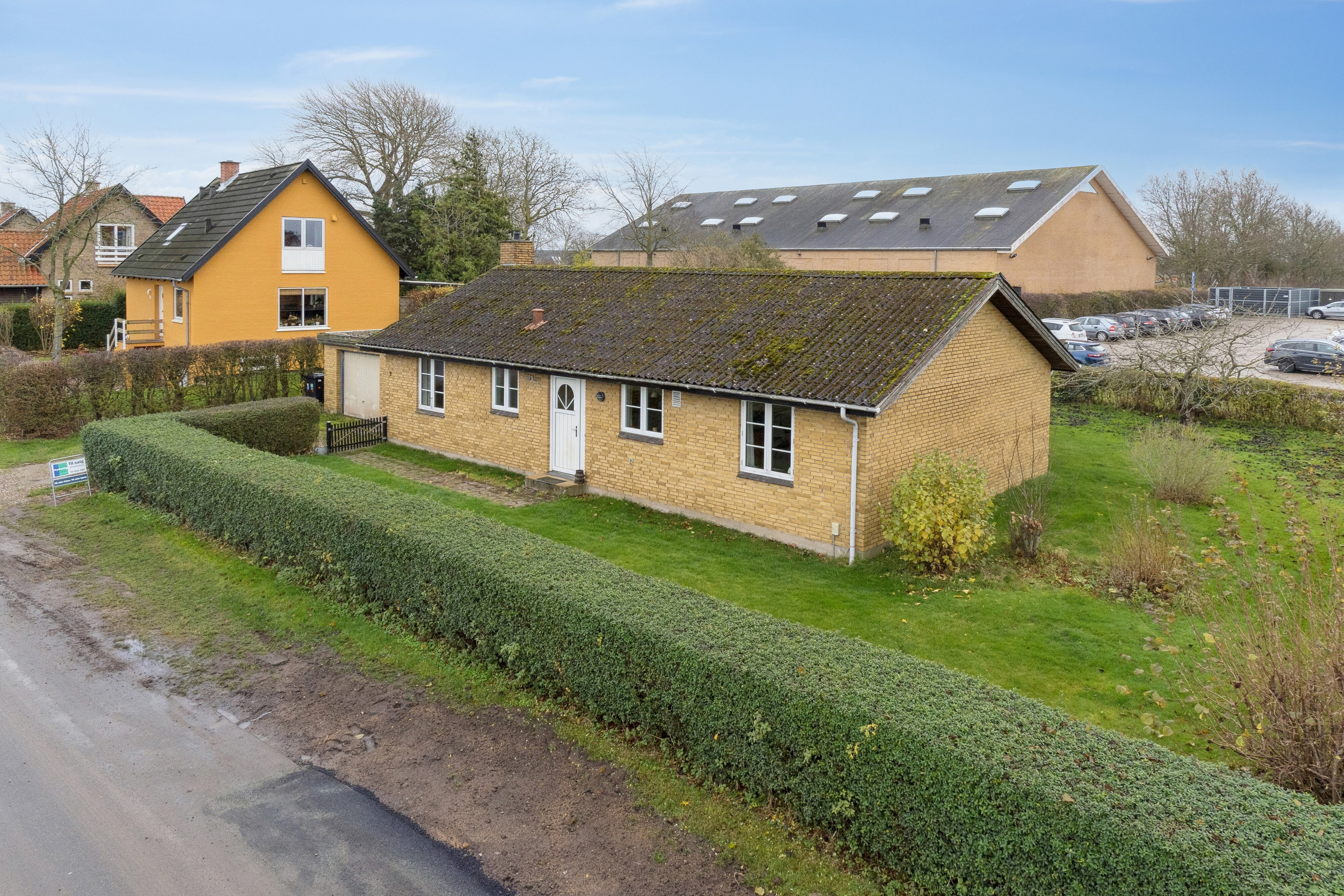 Fremhævet luftfoto billede i fuldskærmstilstand. Billede af Melbyvej 9, Tåsinge, 5700 Svendborg