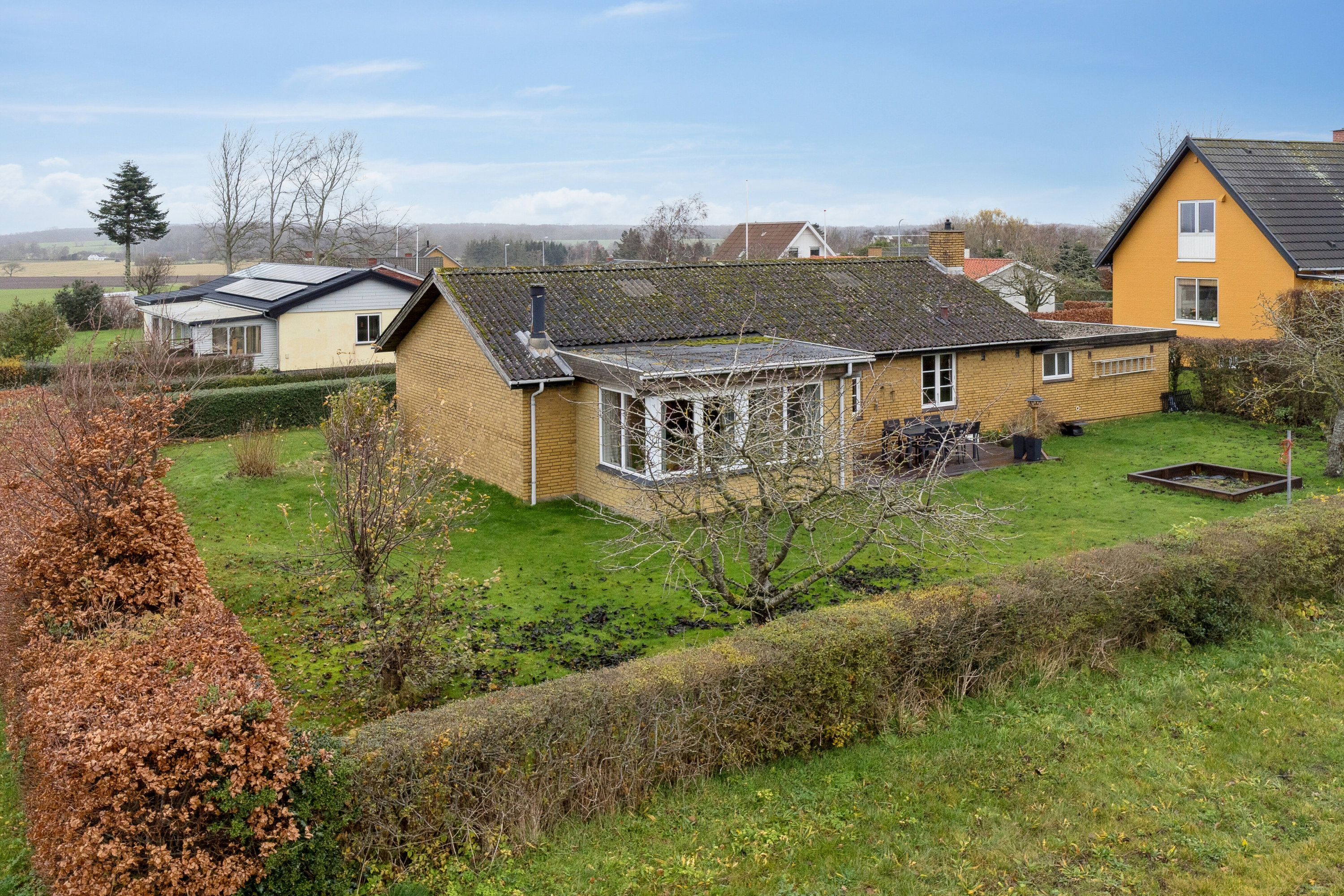 Miniaturebillede 1: luftfoto. Billede af Melbyvej 9, Tåsinge, 5700 Svendborg