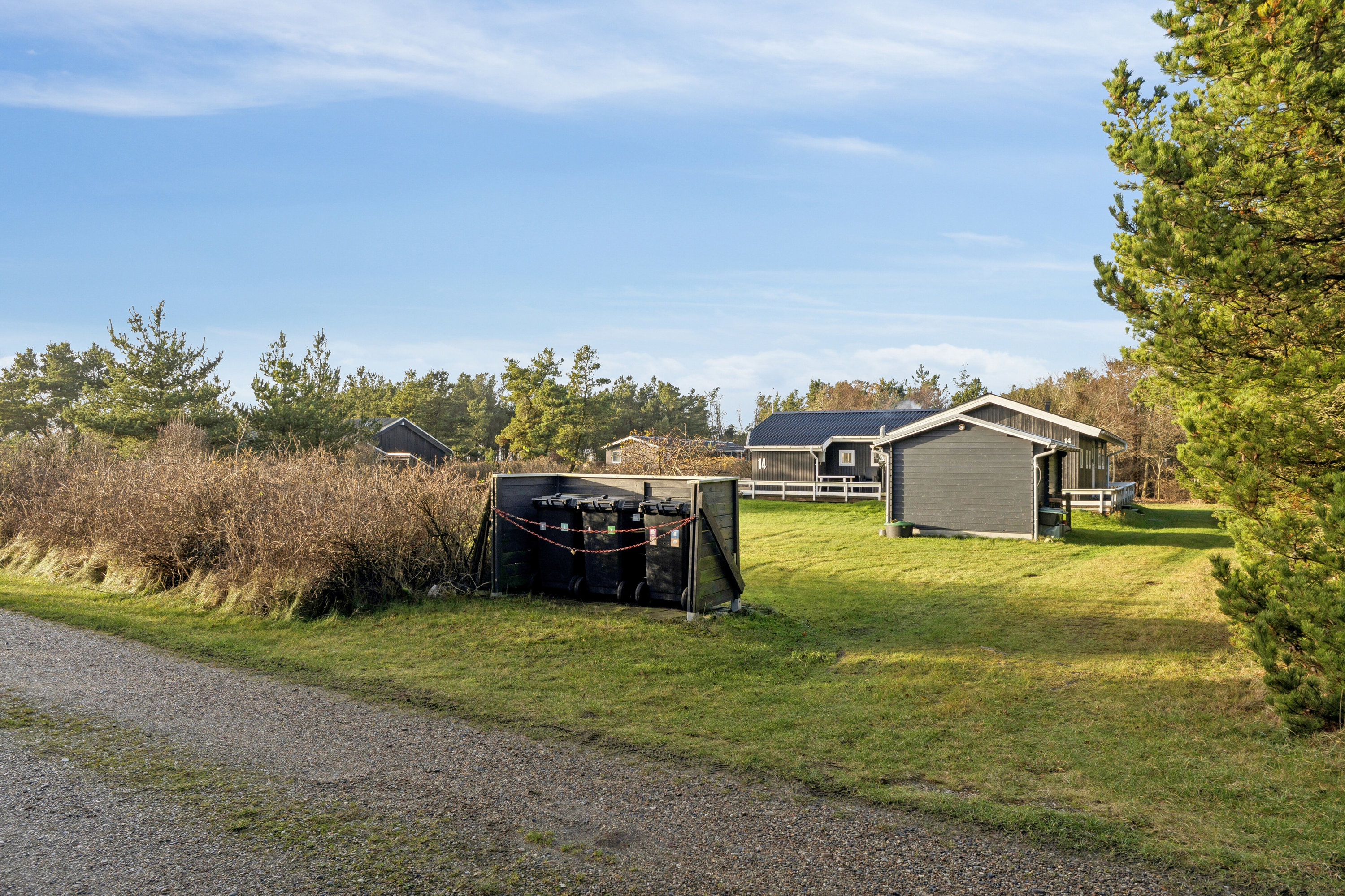 Fremhævet udendørs billede i fuldskærmstilstand. Billede af Fjordternevej 14, Helligsø, 7760 Hurup Thy