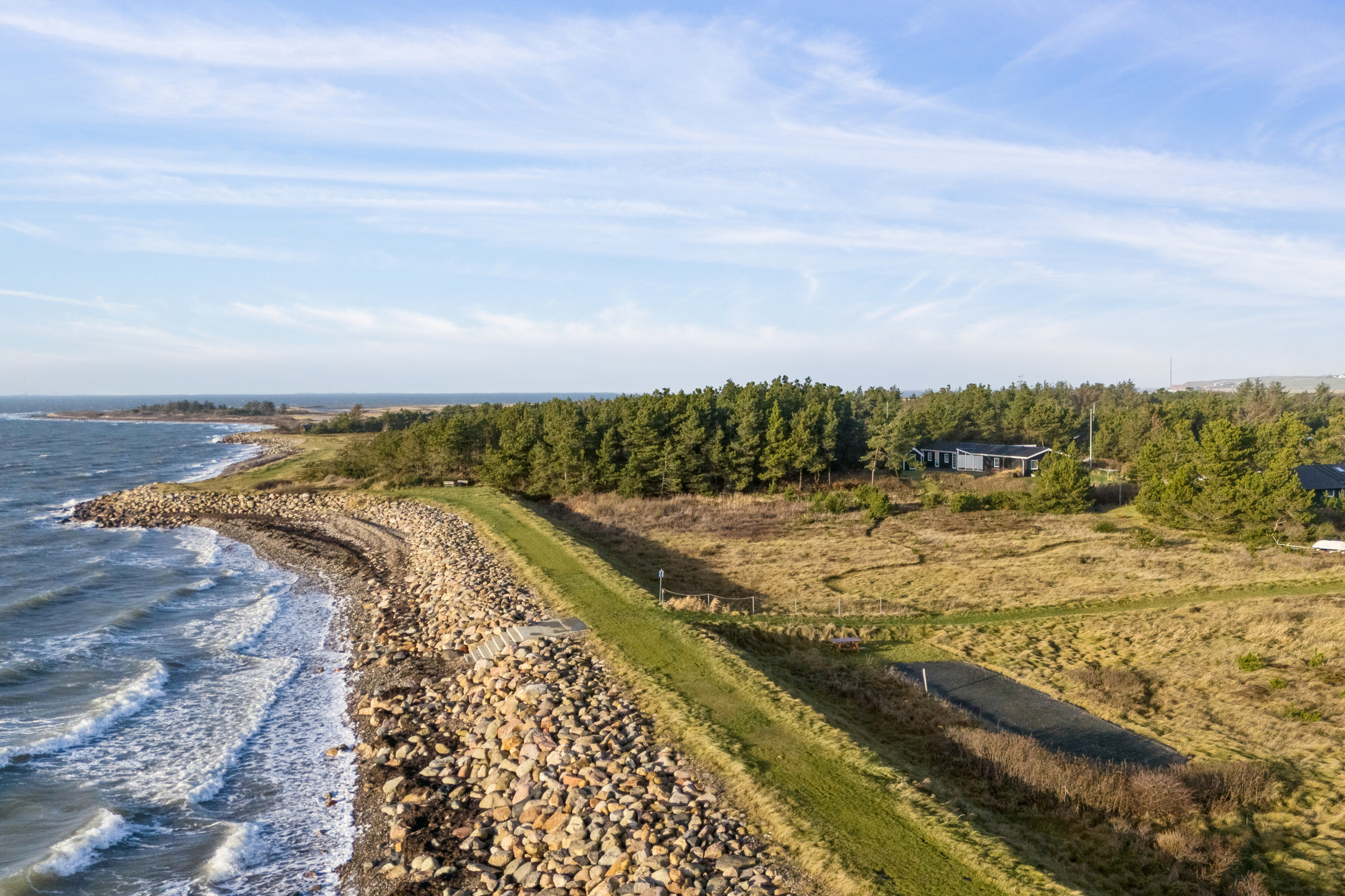 Miniaturebillede 2: udendørs. Billede af Fjordternevej 14, Helligsø, 7760 Hurup Thy
