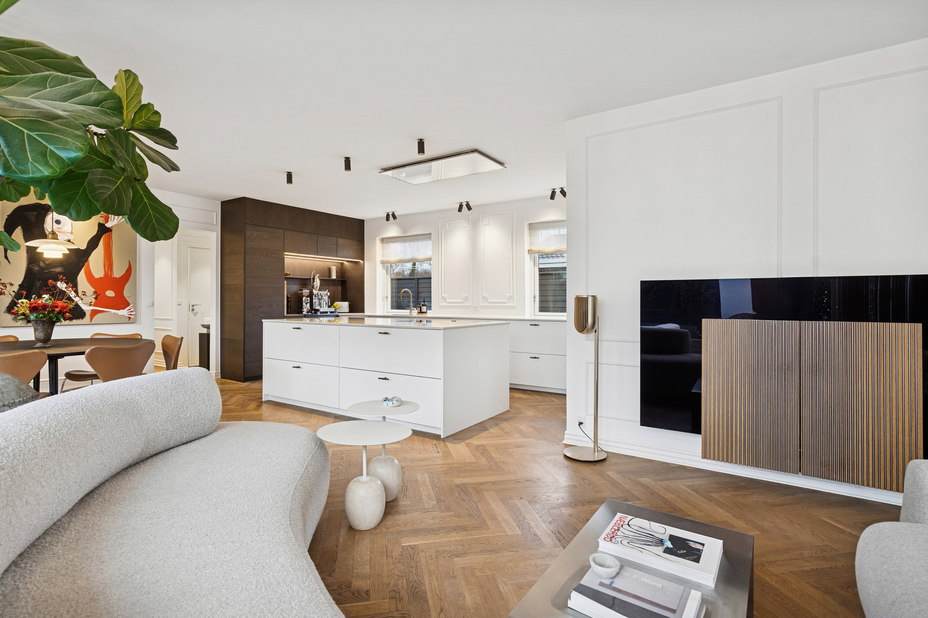 Fremhævet stue billede i fuldskærmstilstand. Billede af Hvidovre Strandvej 142, 2650 Hvidovre