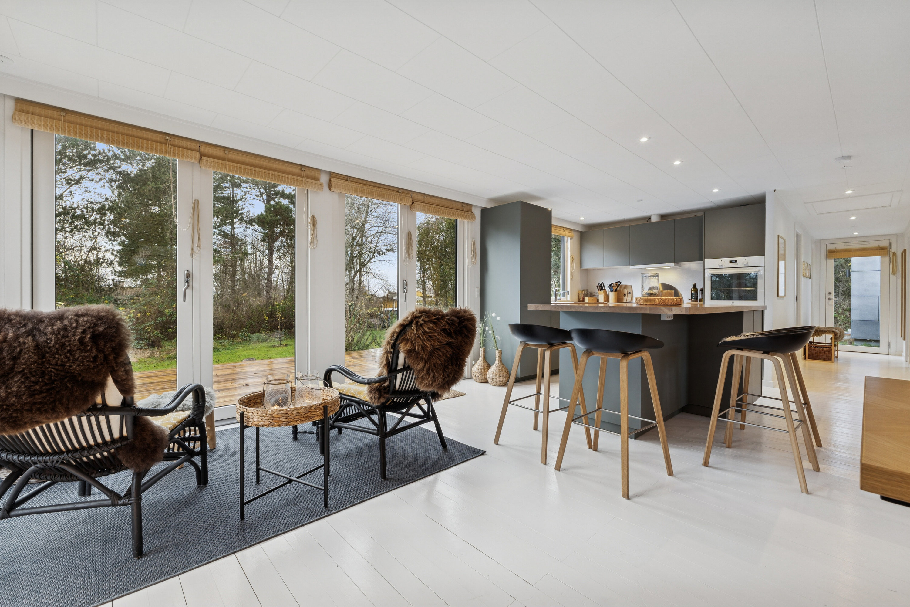 Fremhævet stue billede i fuldskærmstilstand. Billede af Blåklokkevej 12, Stoense Udflytter, 5953 Tranekær