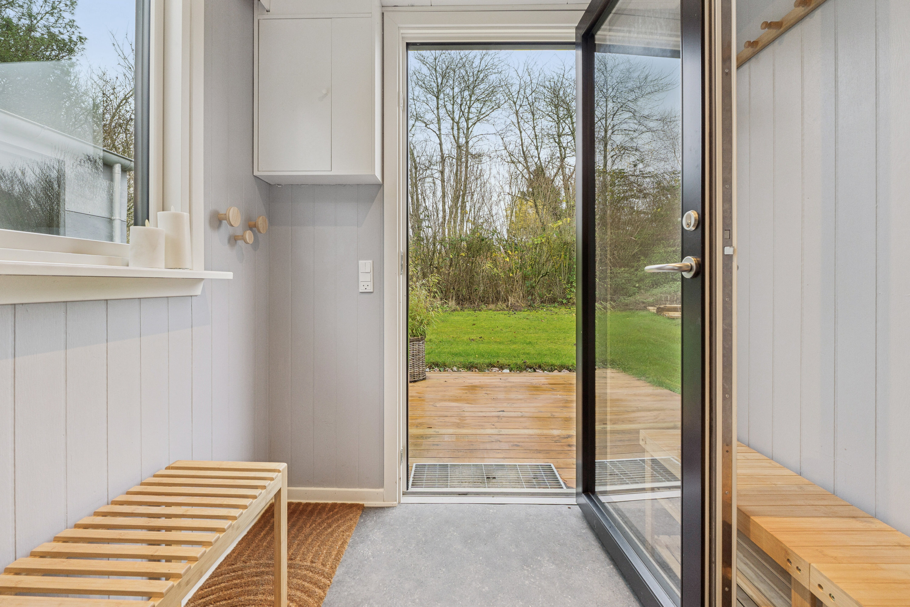 Fremhævet gang billede i fuldskærmstilstand. Billede af Blåklokkevej 12, Stoense Udflytter, 5953 Tranekær