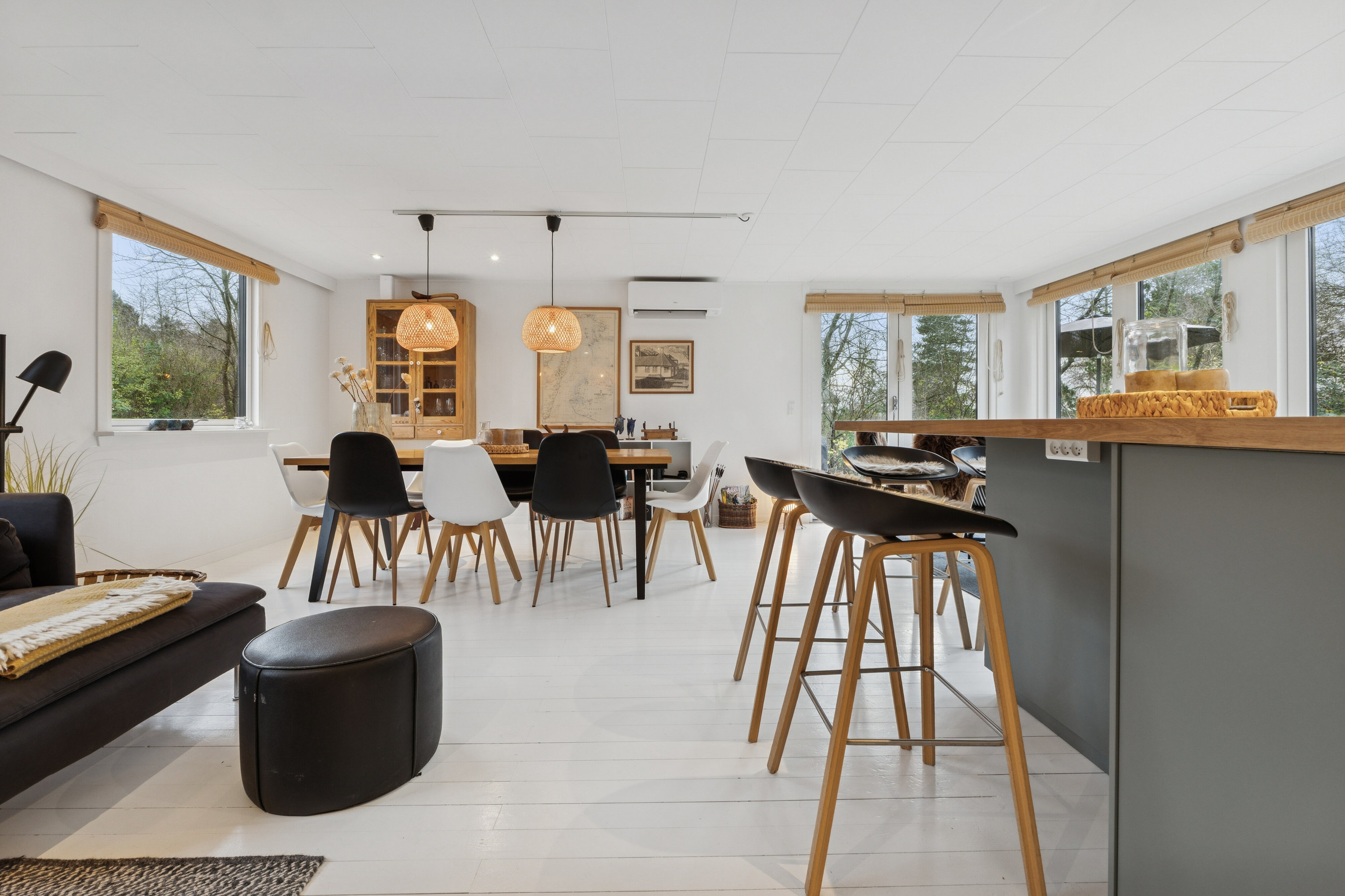 Fremhævet spisestue billede i fuldskærmstilstand. Billede af Blåklokkevej 12, Stoense Udflytter, 5953 Tranekær