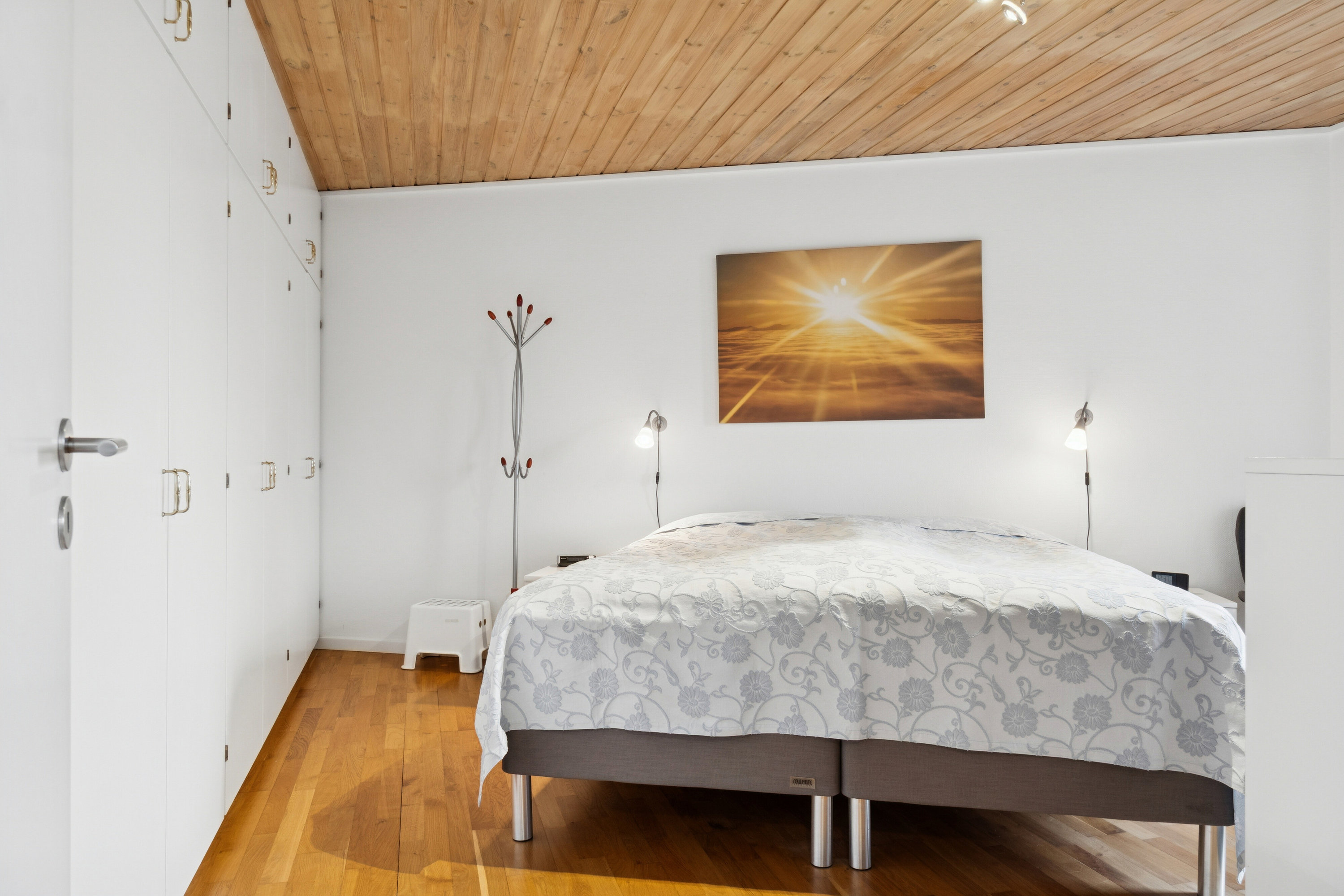 Fremhævet soveværelse billede i fuldskærmstilstand. Billede af Møllevej 14, 4700 Næstved