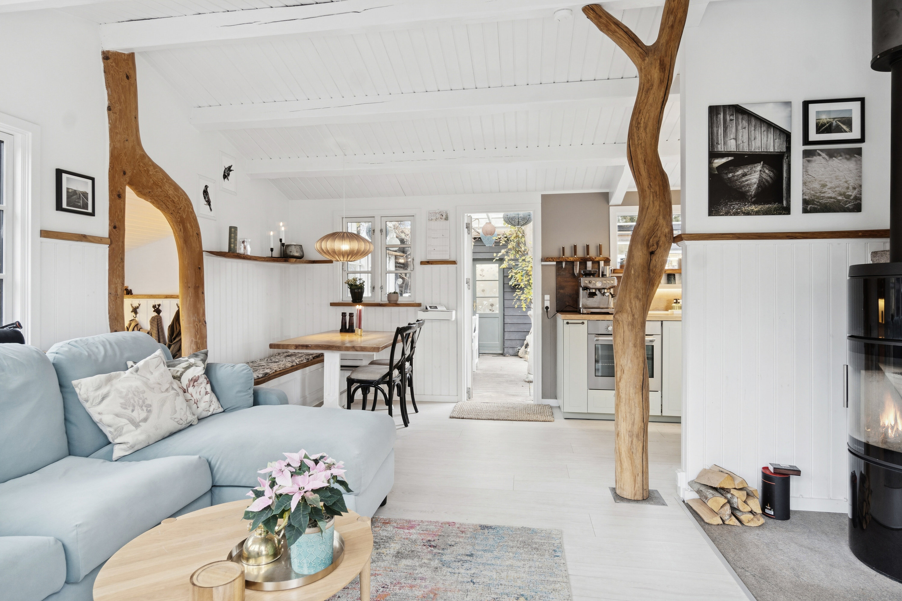 Fremhævet stue billede i fuldskærmstilstand. Billede af Pilevej 8, Klint, 4500 Nykøbing Sj