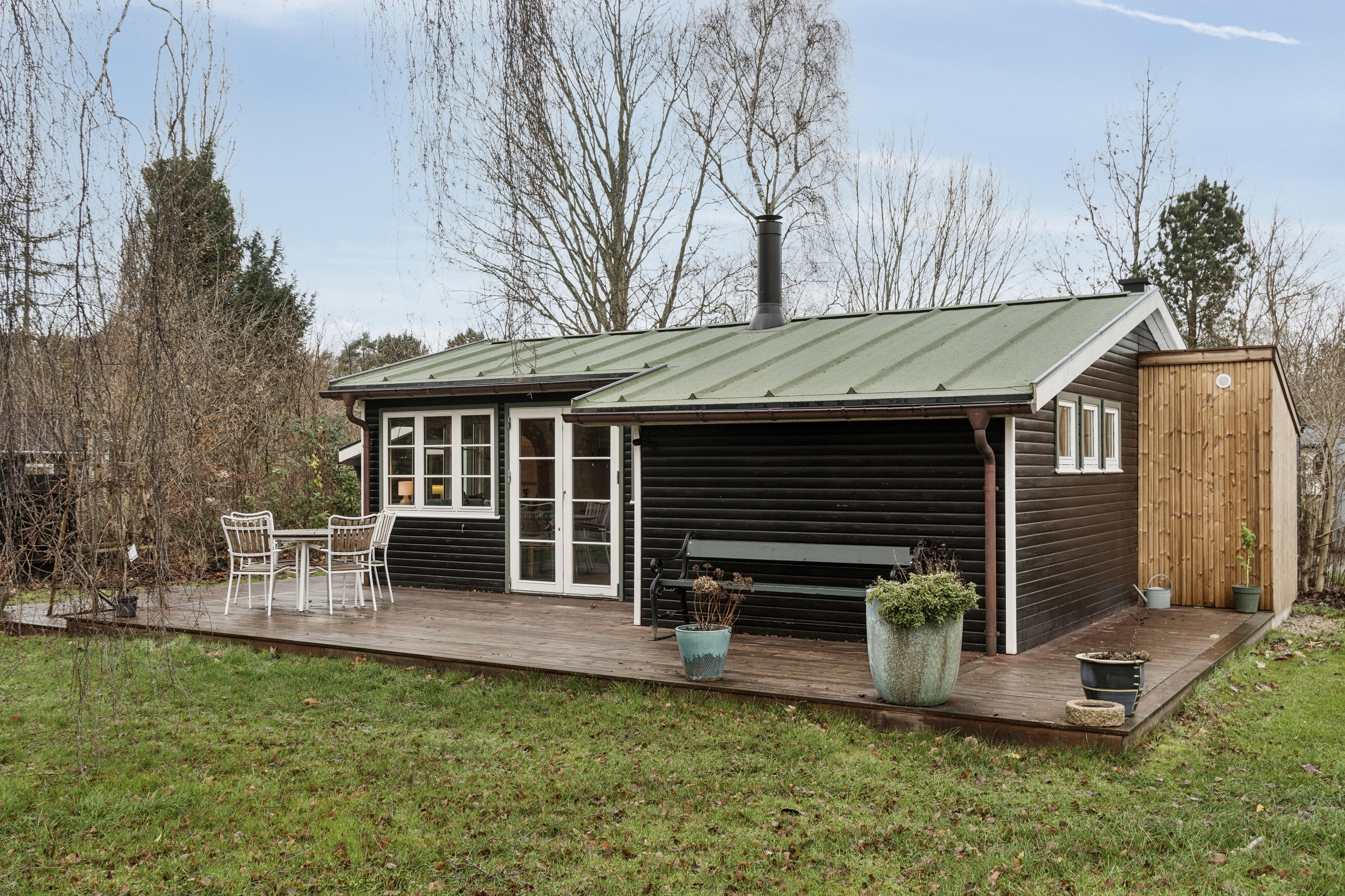 Miniaturebillede 1: set fra vejen. Billede af Pilevej 8, Klint, 4500 Nykøbing Sj