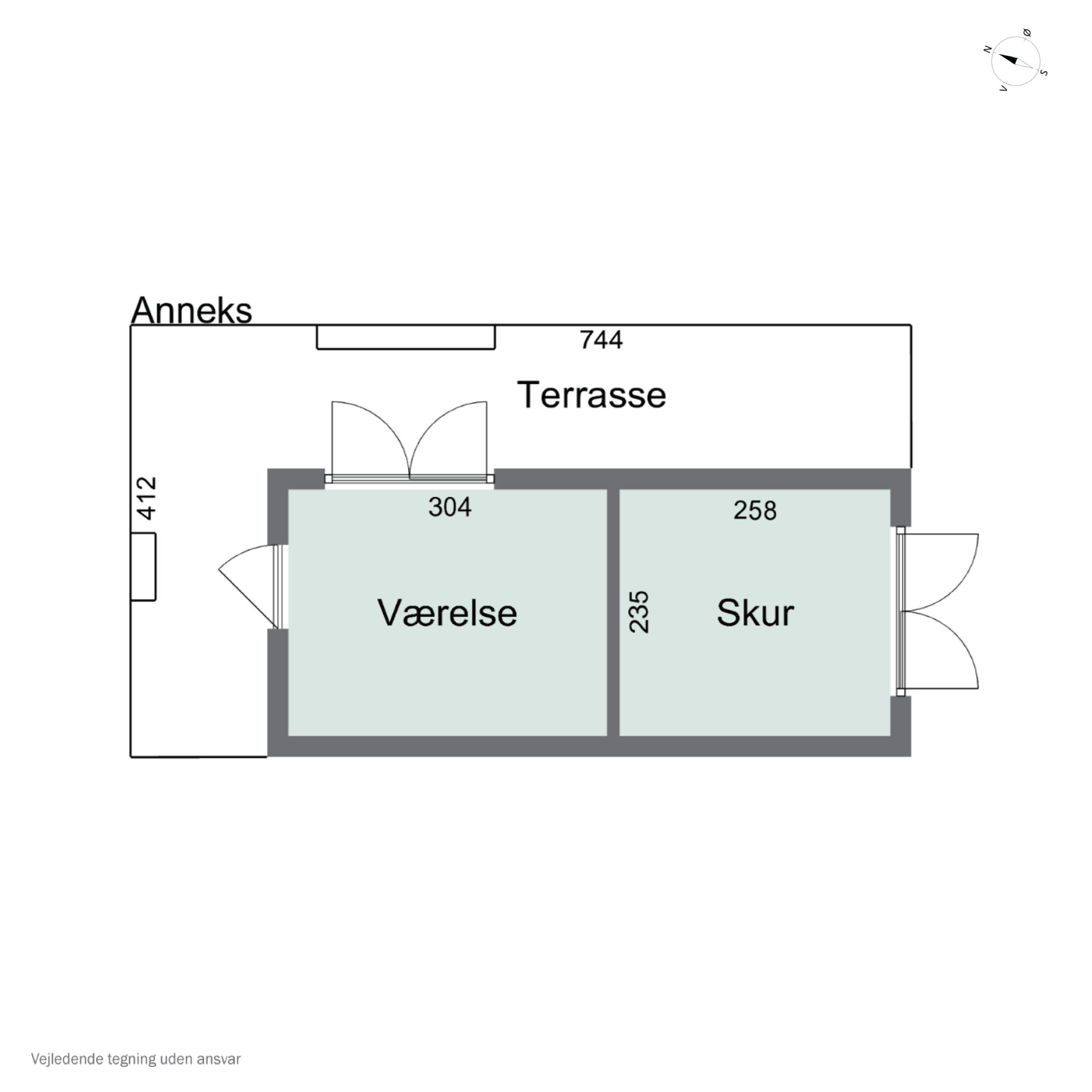 Plantegninger billede af Pilevej 8, Klint, 4500 Nykøbing Sj